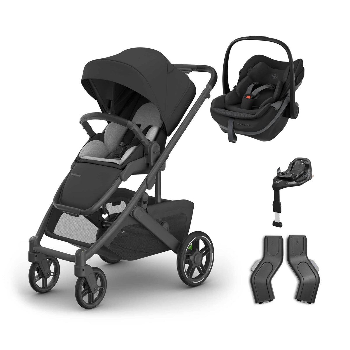 Uppababy baby pushchairs Uppababy Cruz V3 Maxi-Cosi Travel System - Jake 23634-TVS-JKE-3