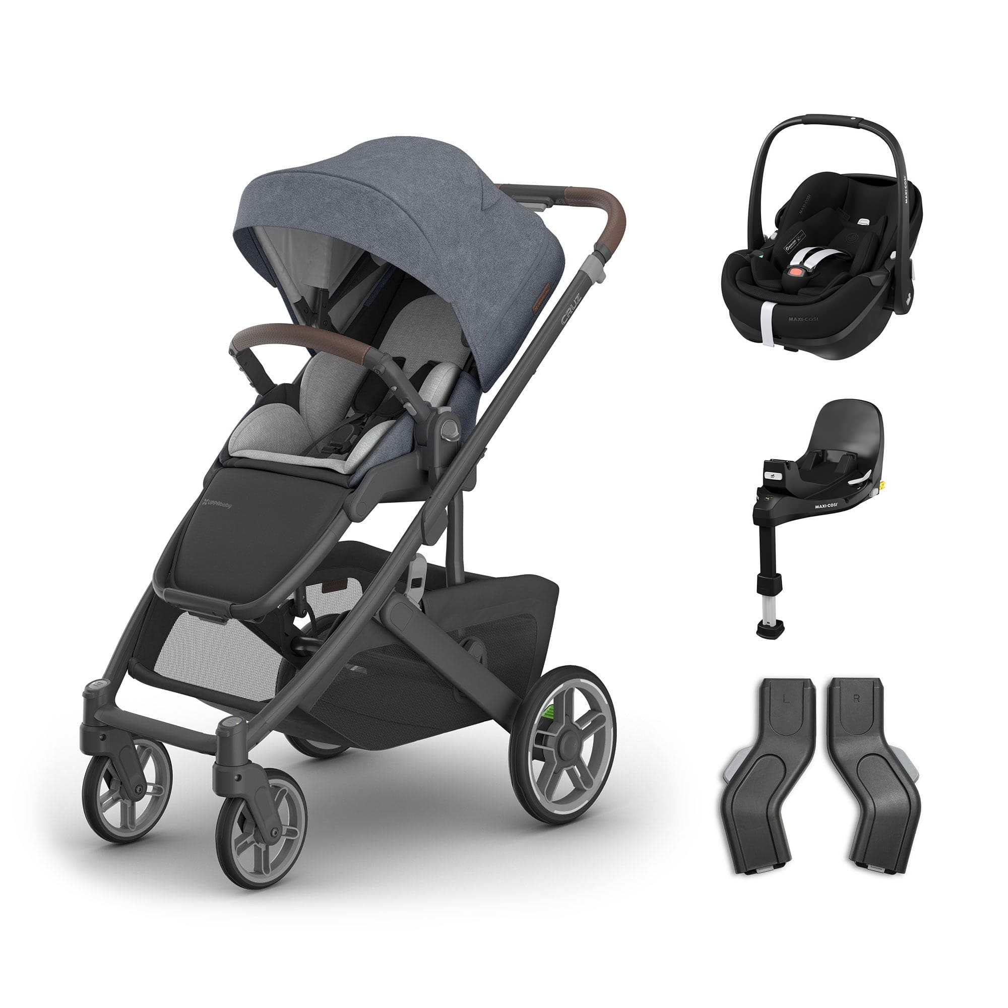 Uppababy baby pushchairs Uppababy Cruz V3 Maxi-Cosi Travel System - Julian 20055-TVS-JUL-2