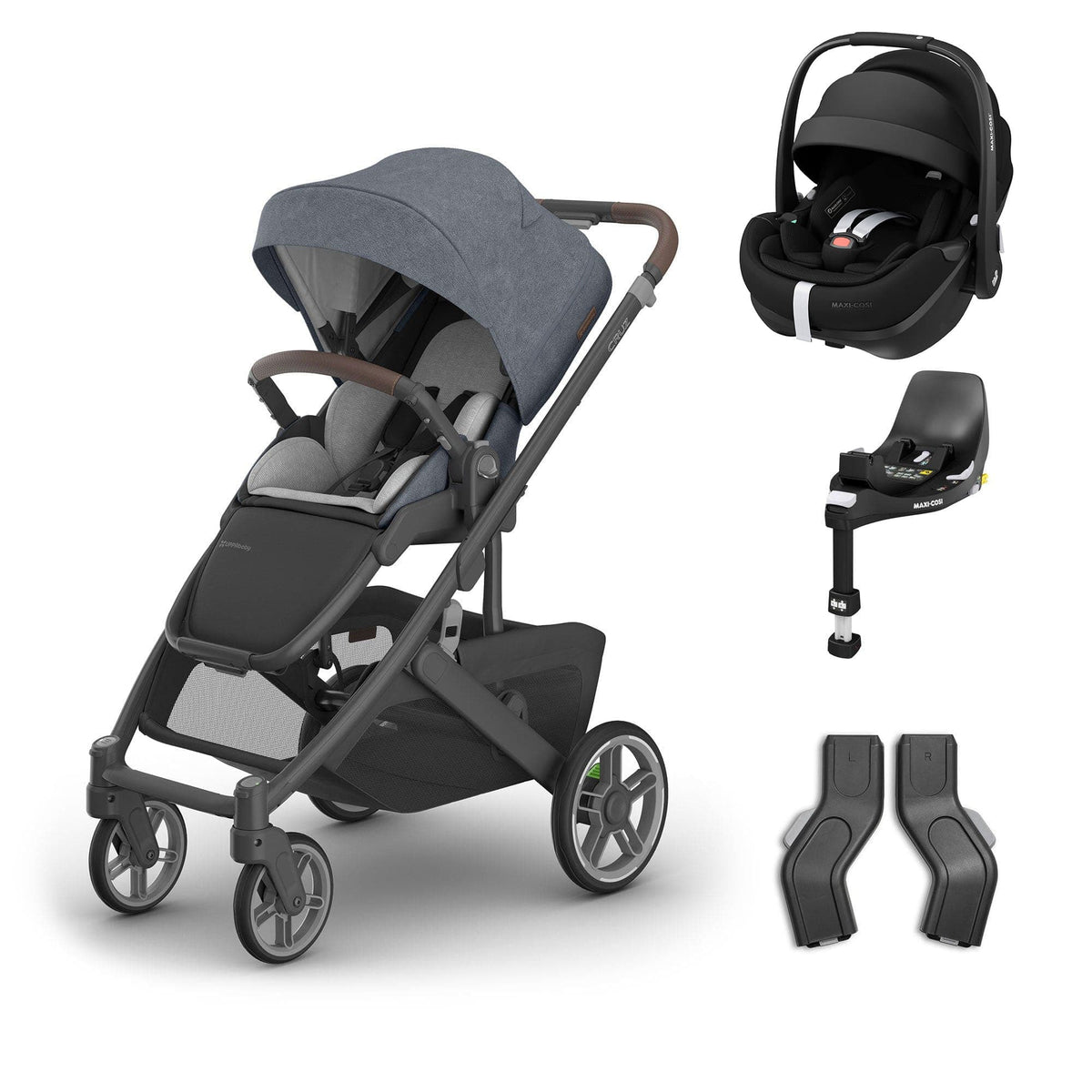 Uppababy baby pushchairs Uppababy Cruz V3 Maxi-Cosi Travel System - Julian 20055-TVS-JUL-2