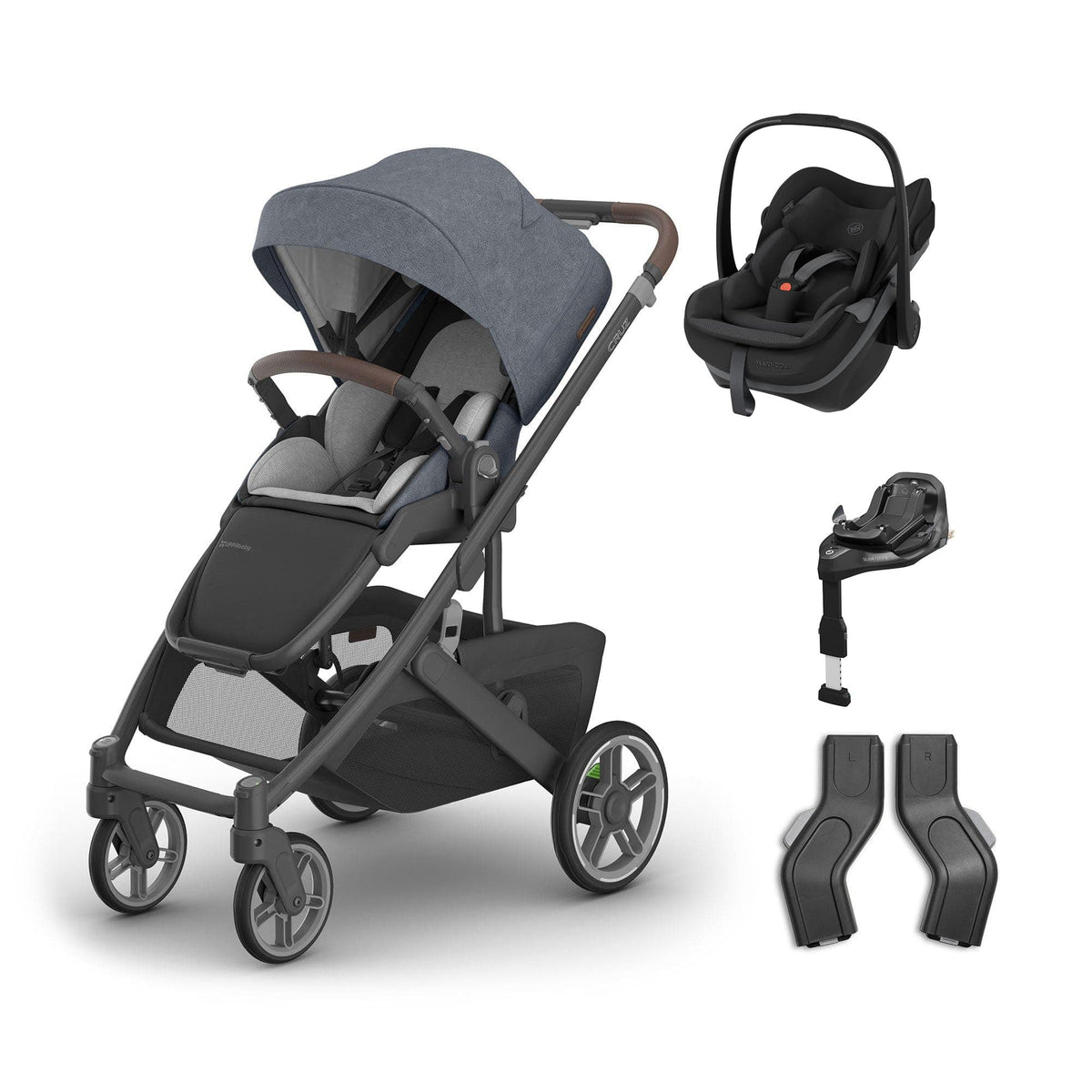 Uppababy baby pushchairs Uppababy Cruz V3 Maxi-Cosi Travel System - Julian 23635-TVS-JUL-3