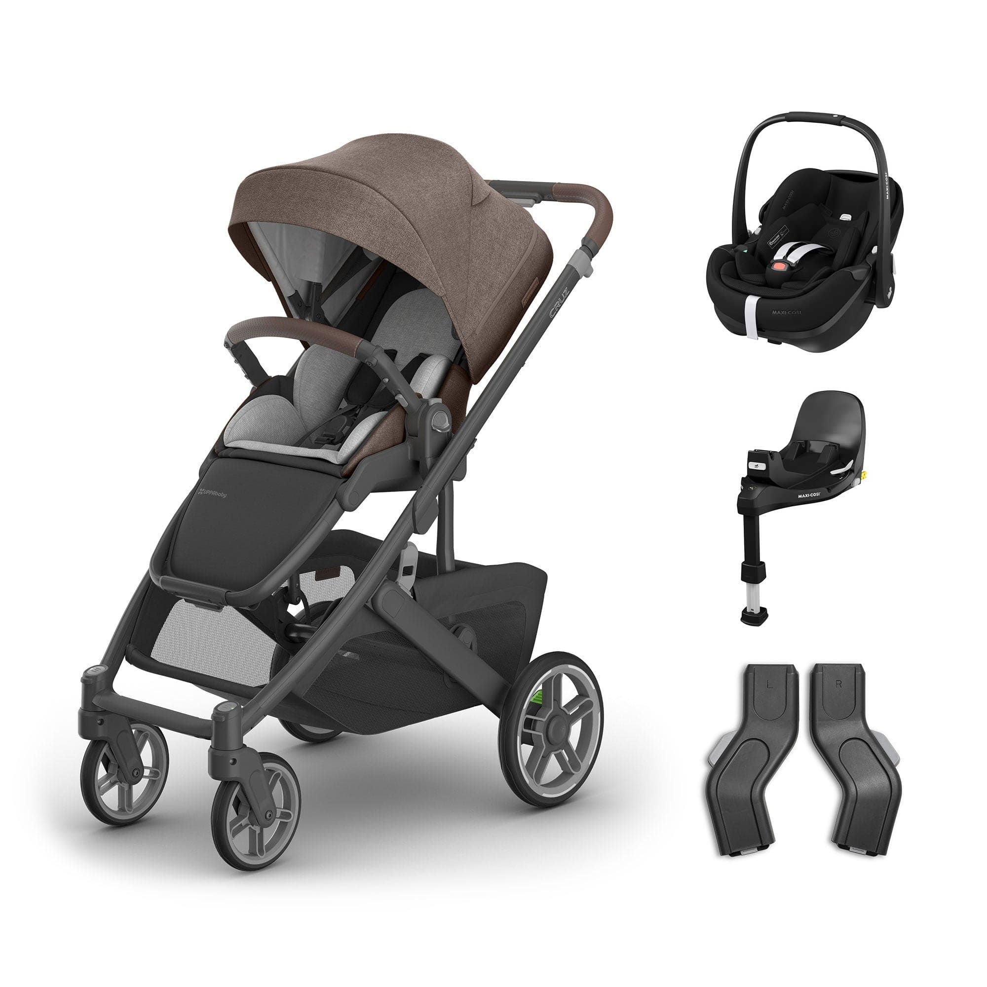 Uppababy baby pushchairs Uppababy Cruz V3 Maxi-Cosi Travel System - Owen 20056-TVS-OWN-2