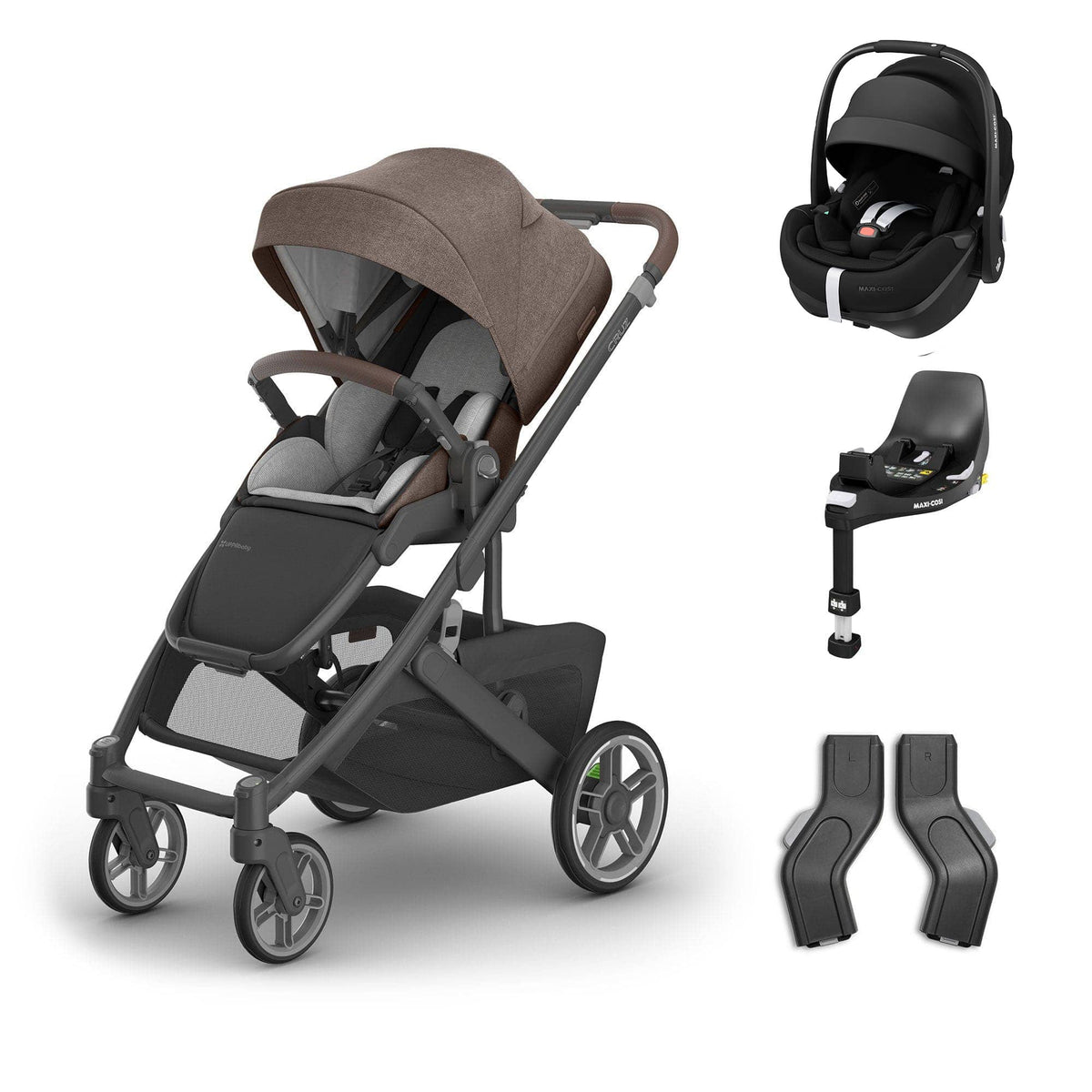 Uppababy baby pushchairs Uppababy Cruz V3 Maxi-Cosi Travel System - Owen 20056-TVS-OWN-2