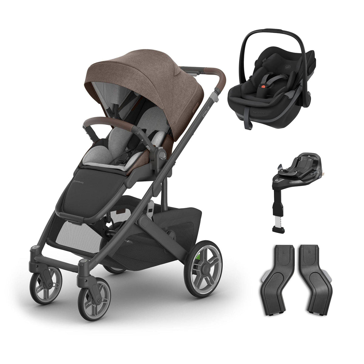 Uppababy baby pushchairs Uppababy Cruz V3 Maxi-Cosi Travel System - Owen 23637-TVS-OWN-3