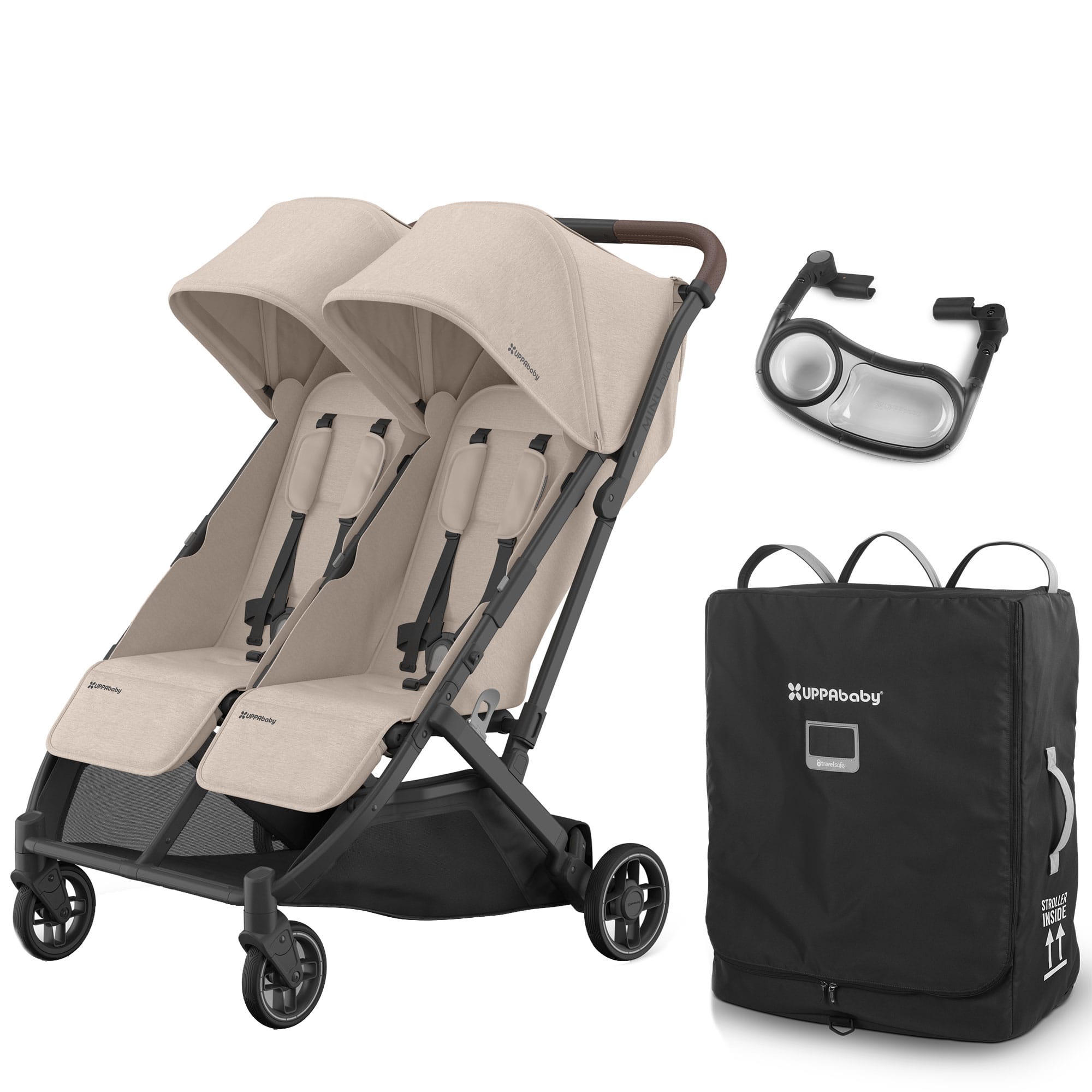 Uppababy double buggies Uppababy Minu Duo Stroller - Ada 18486-MIN-DUO-BUN-ADA