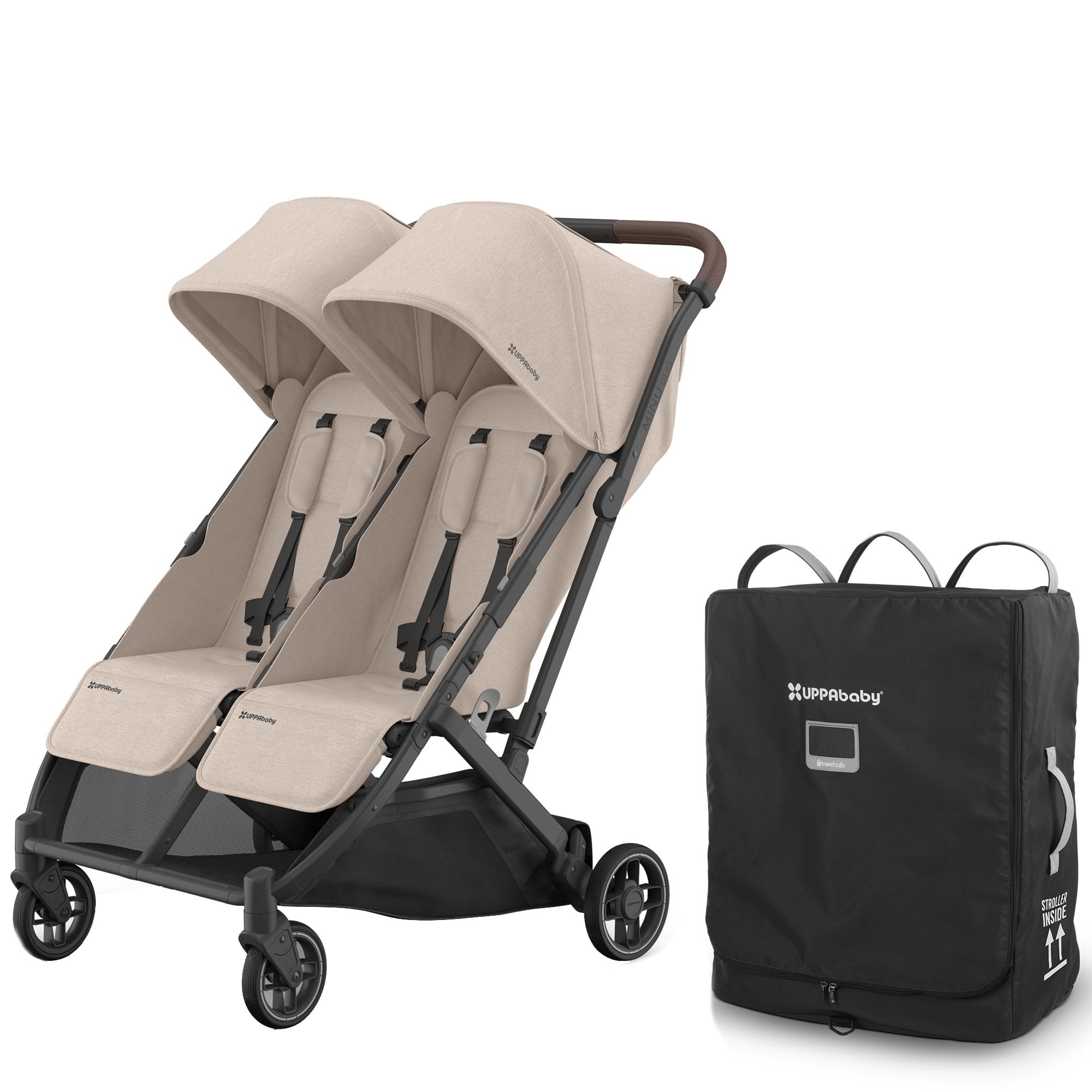 Uppababy double buggies Uppababy Minu Duo Stroller - Ada 18488-MIN-DUO-BAG-ADA