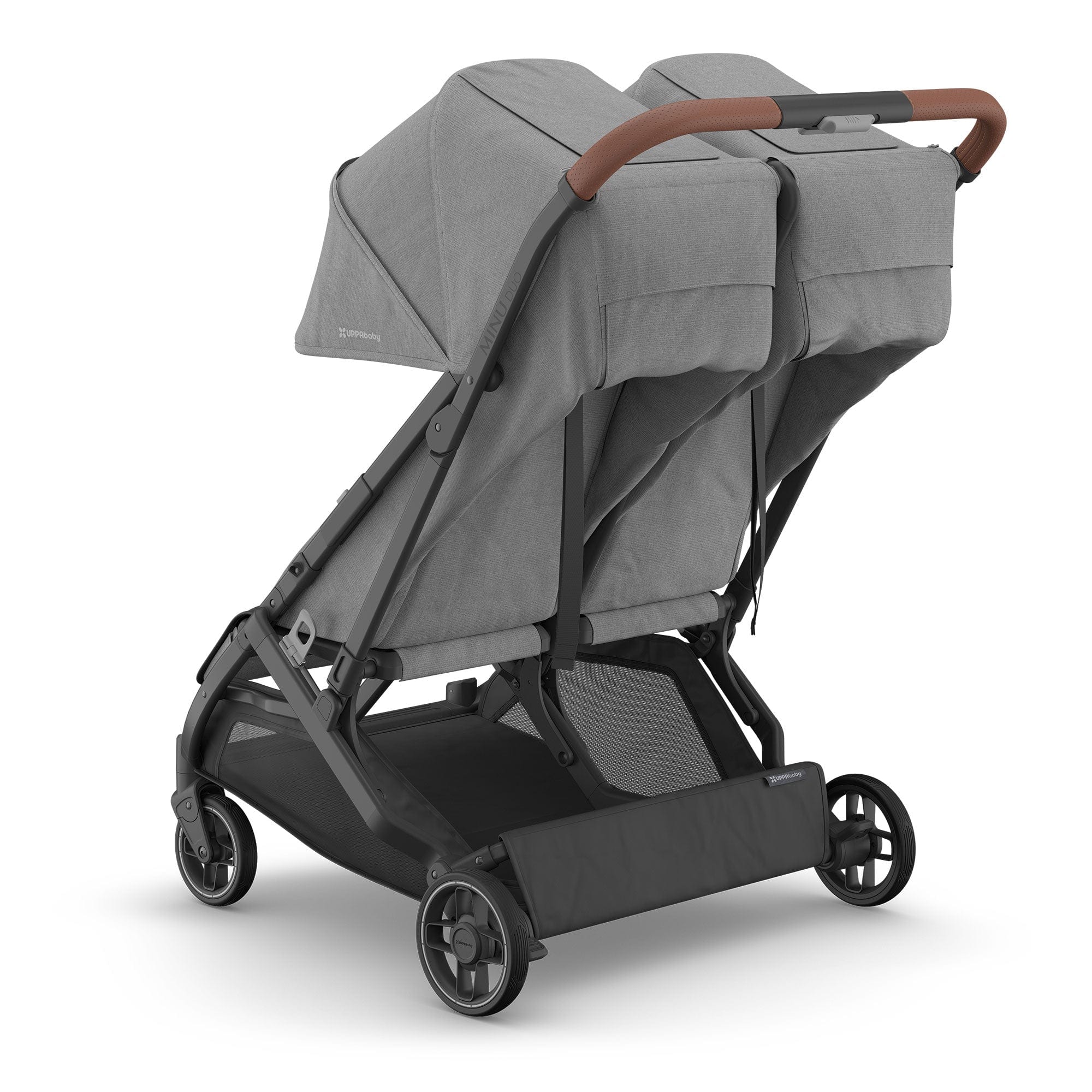 Uppababy double buggies Uppababy Minu Duo Stroller & Bumper Bar Bundle - Greyson