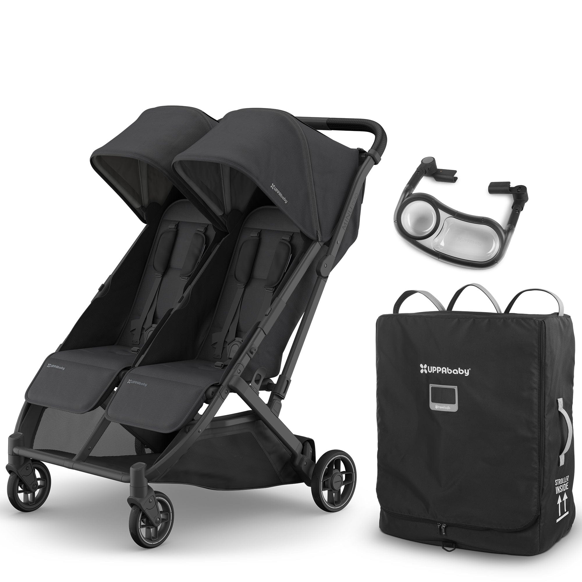 Uppababy double buggies Uppababy Minu Duo Stroller - Jake 18485-MIN-DUO-BUN-JKE