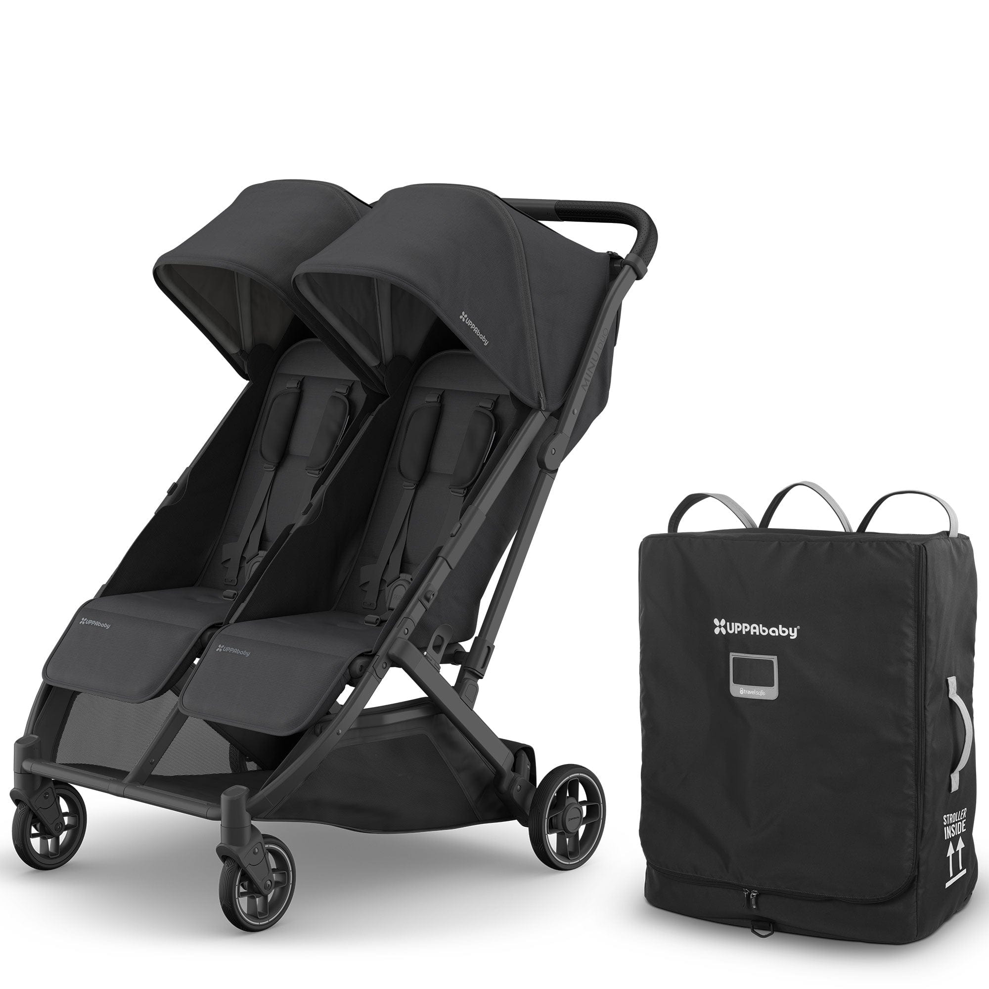 Uppababy double buggies Uppababy Minu Duo Stroller - Jake 18488-MIN-DUO-BAG-JKE