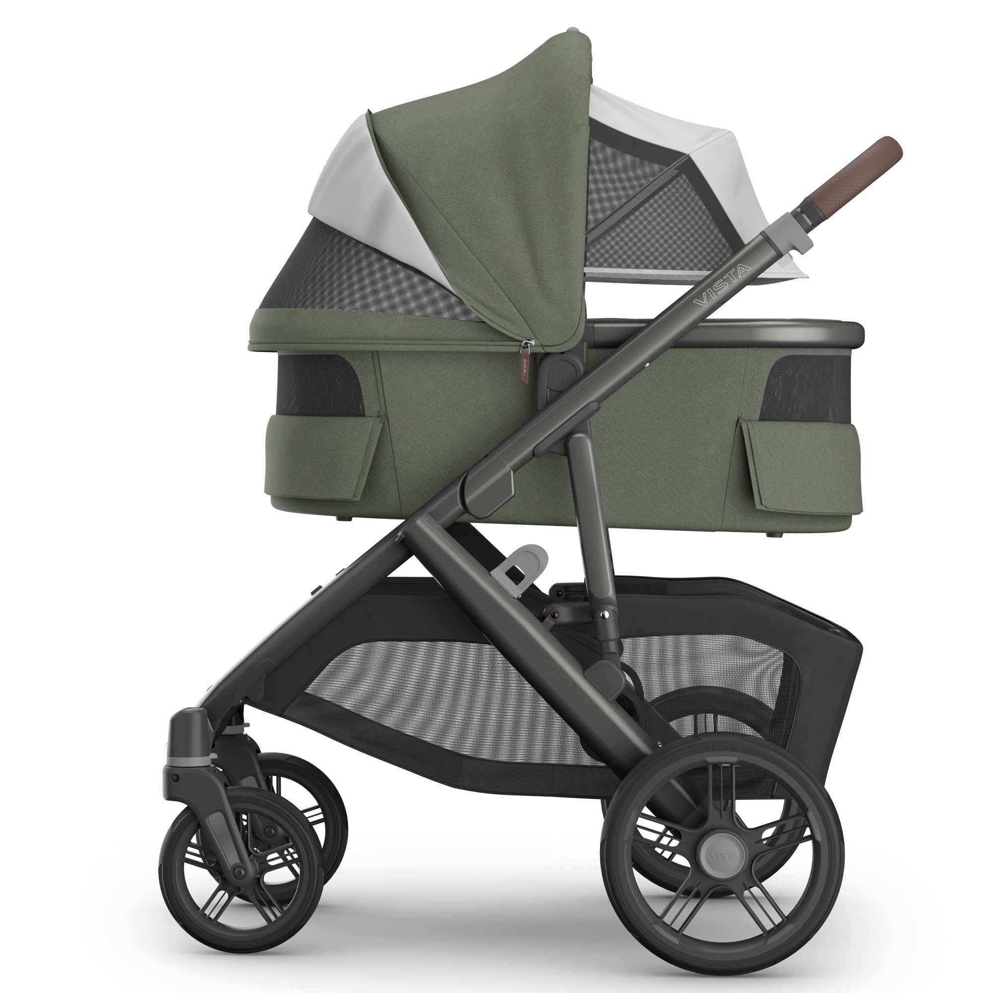 Uppababy double buggies Uppababy Vista V3 Duo Complete Bundle - Evelyn VIS-DUO-COM-EVE