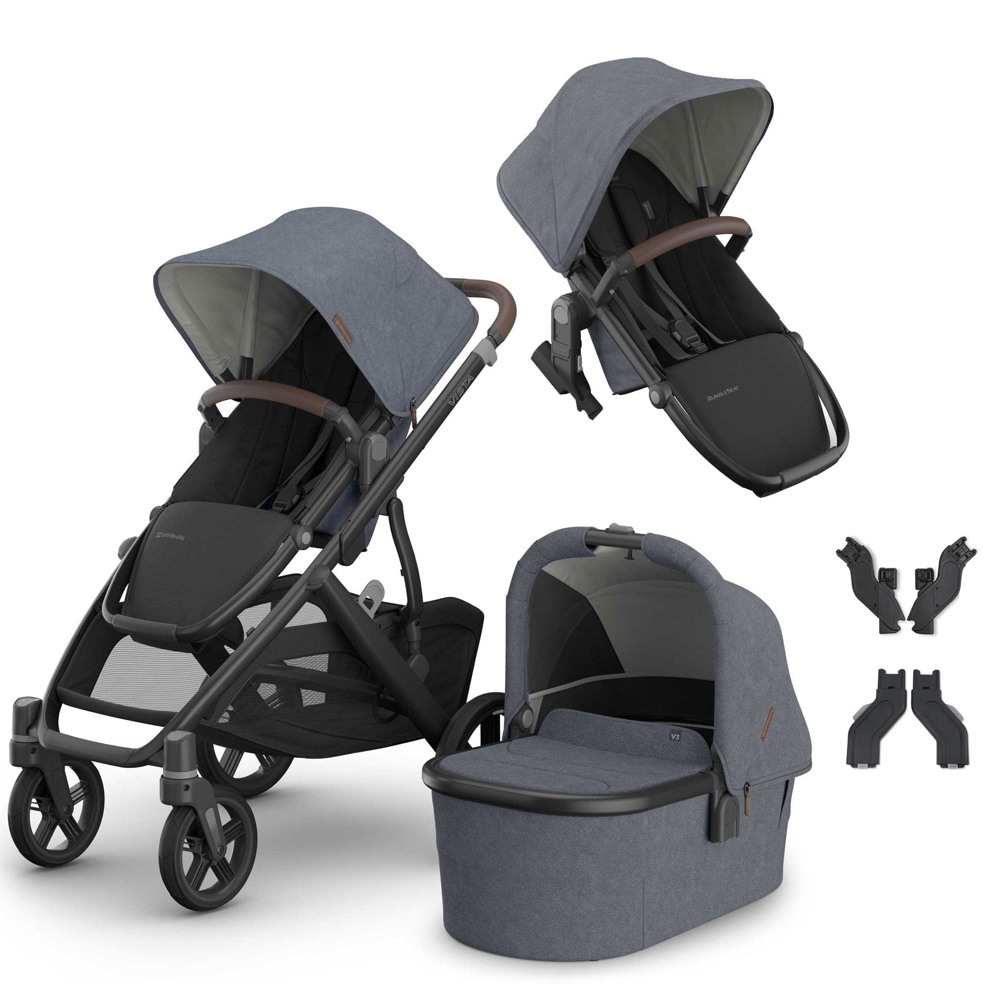 Uppababy double buggies Uppababy Vista V3 Duo Pram - Julian VIS-DUO-JUL