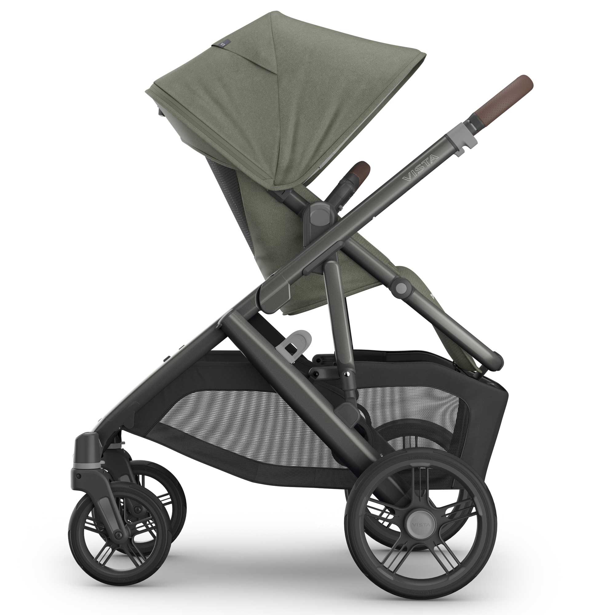 Uppababy double buggies Uppababy Vista V3 Twin Pram - Evelyn VIS-TWIN-EVE