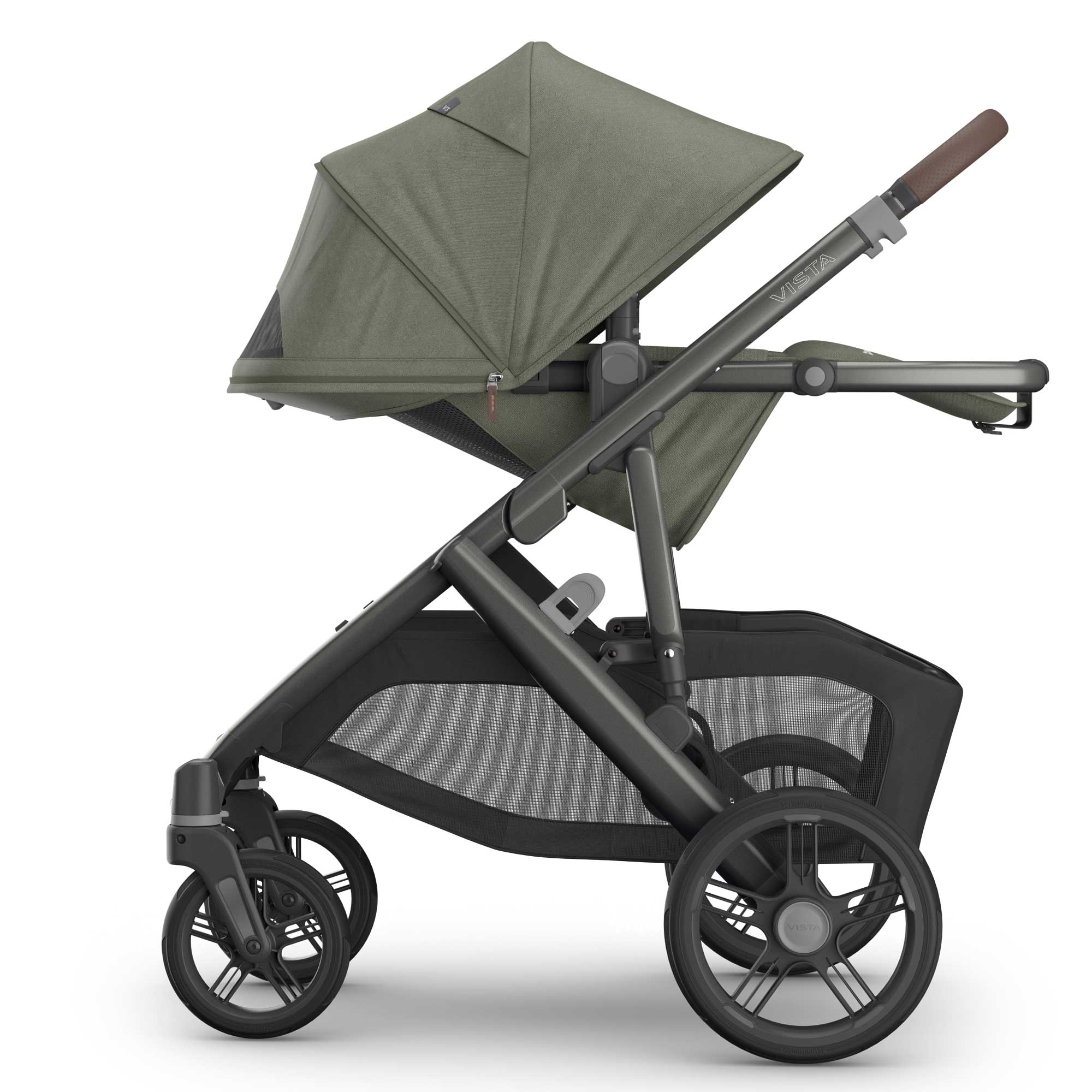 Uppababy double buggies Uppababy Vista V3 Twin Pram - Evelyn VIS-TWIN-EVE