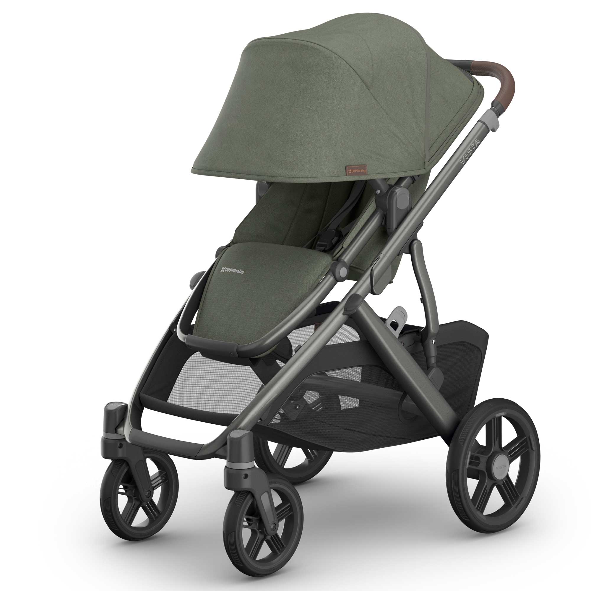 Uppababy double buggies Uppababy Vista V3 Twin Pram - Evelyn VIS-TWIN-EVE