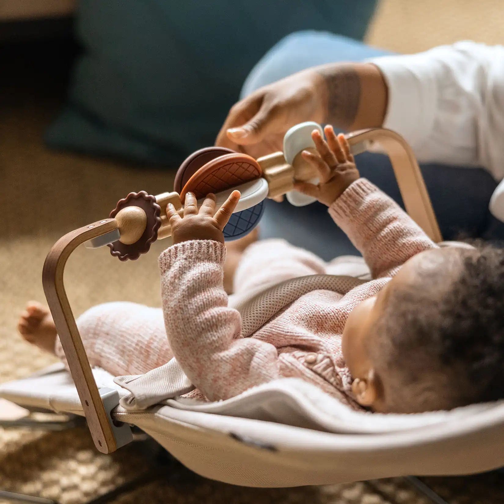 Uppababy rocking bouncing cradles UPPAbaby Mira Bouncer Wonder Wheel Toy 0901-WTY-WW