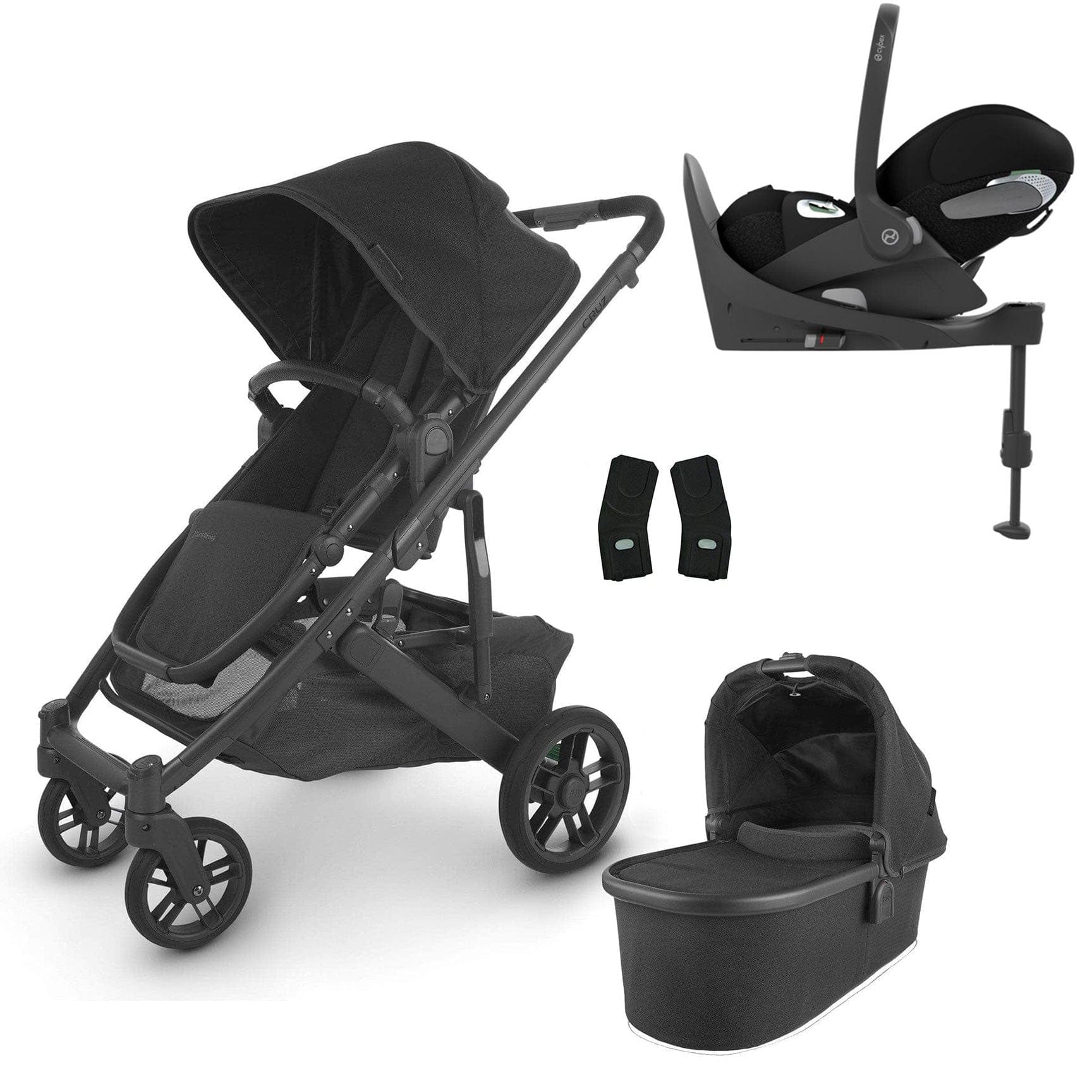 Uppababy travel systems UPPAbaby Cruz v2 Cloud T & Base Travel System Jake 6305-JKE