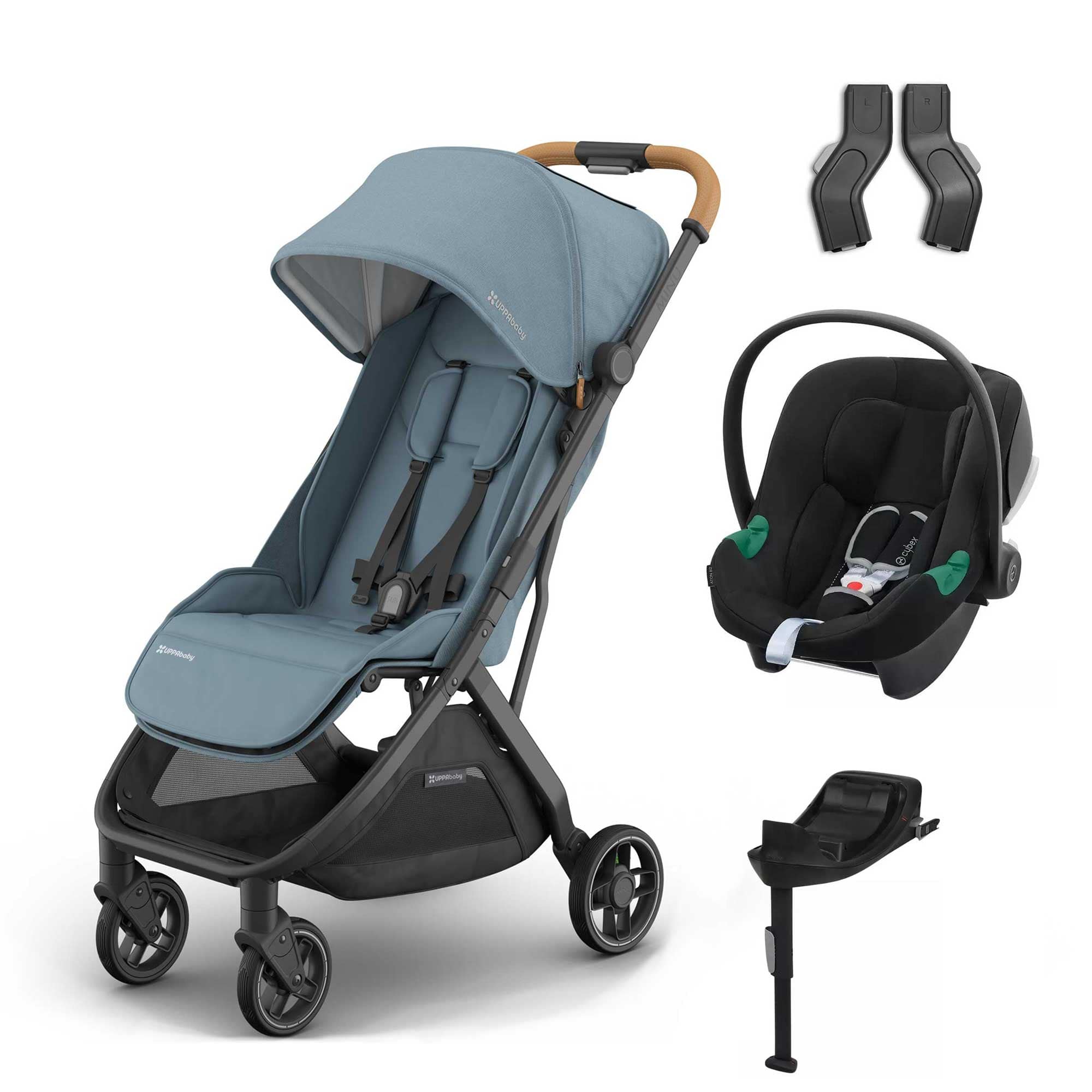 Uppababy travel systems UPPAbaby Minu V3 Cybex Travel System - Dillan 19069-MIN-ATO-DIL