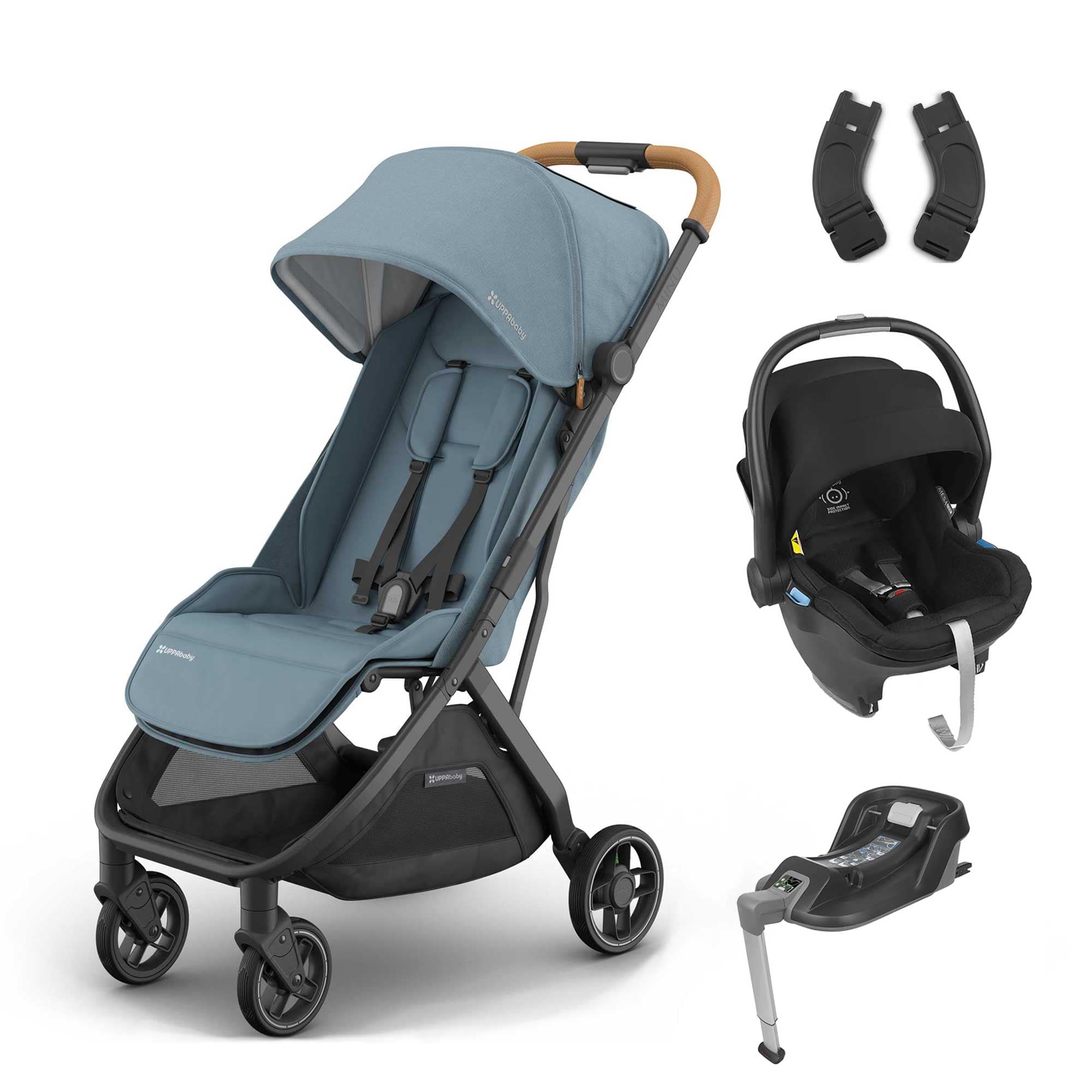 Uppababy travel systems UPPAbaby Minu V3 Mesa Travel System - Dillan 19057-MIN-TVS-DIL