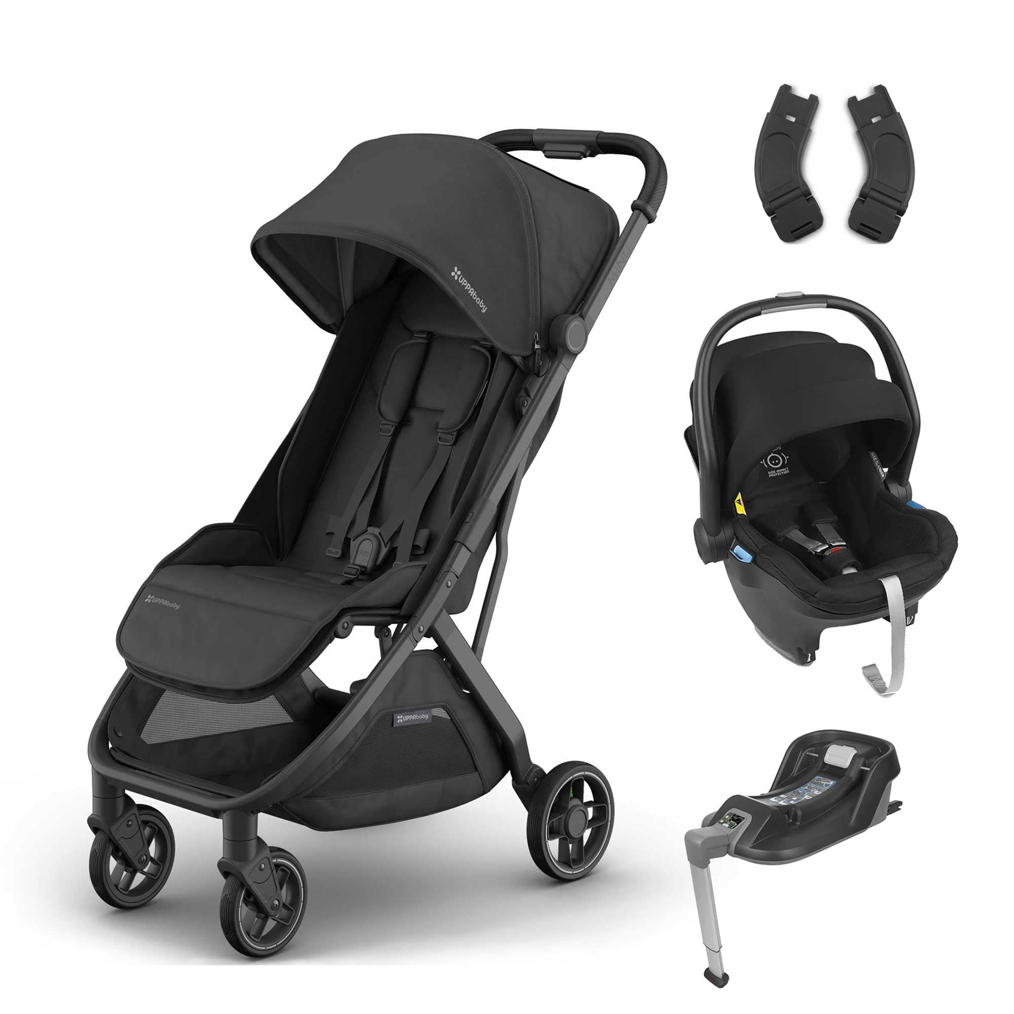 Uppababy travel systems UPPAbaby Minu V3 Mesa Travel System - Jake 19059-MIN-TVS-JKE