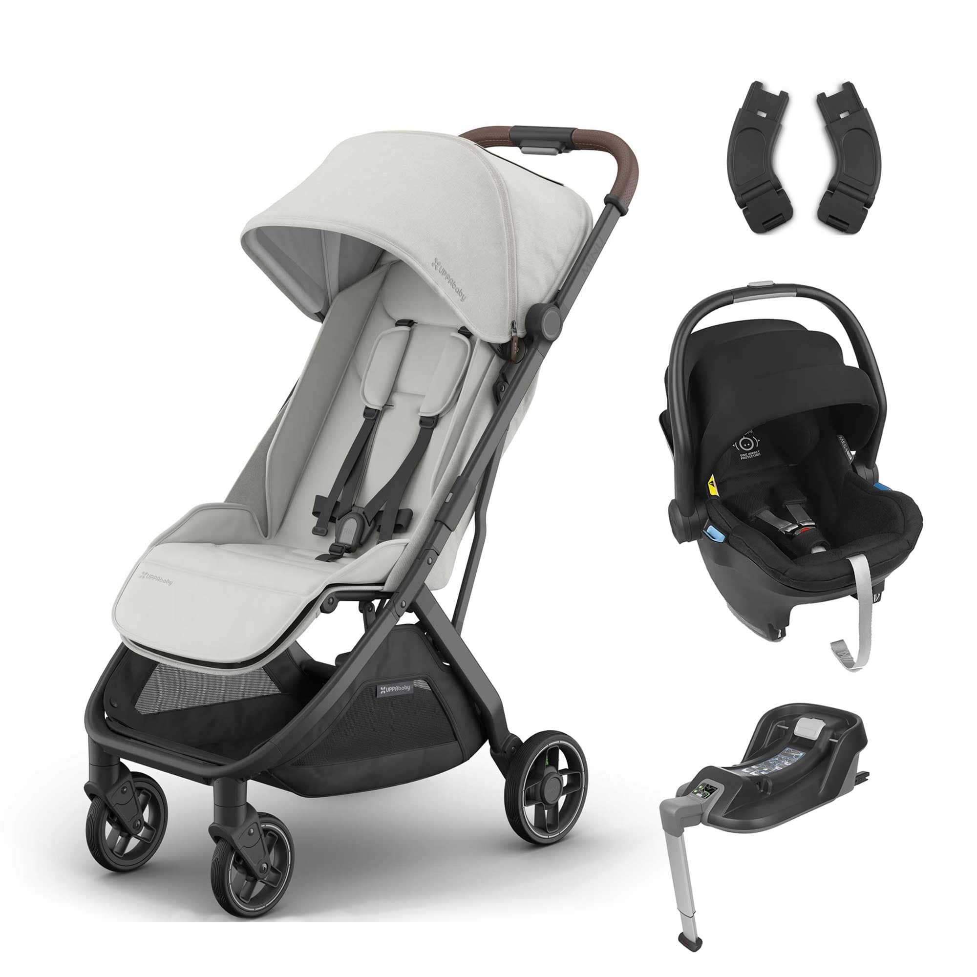Uppababy travel systems UPPAbaby Minu V3 Mesa Travel System - Savannah 19060-MIN-TVS-SAV