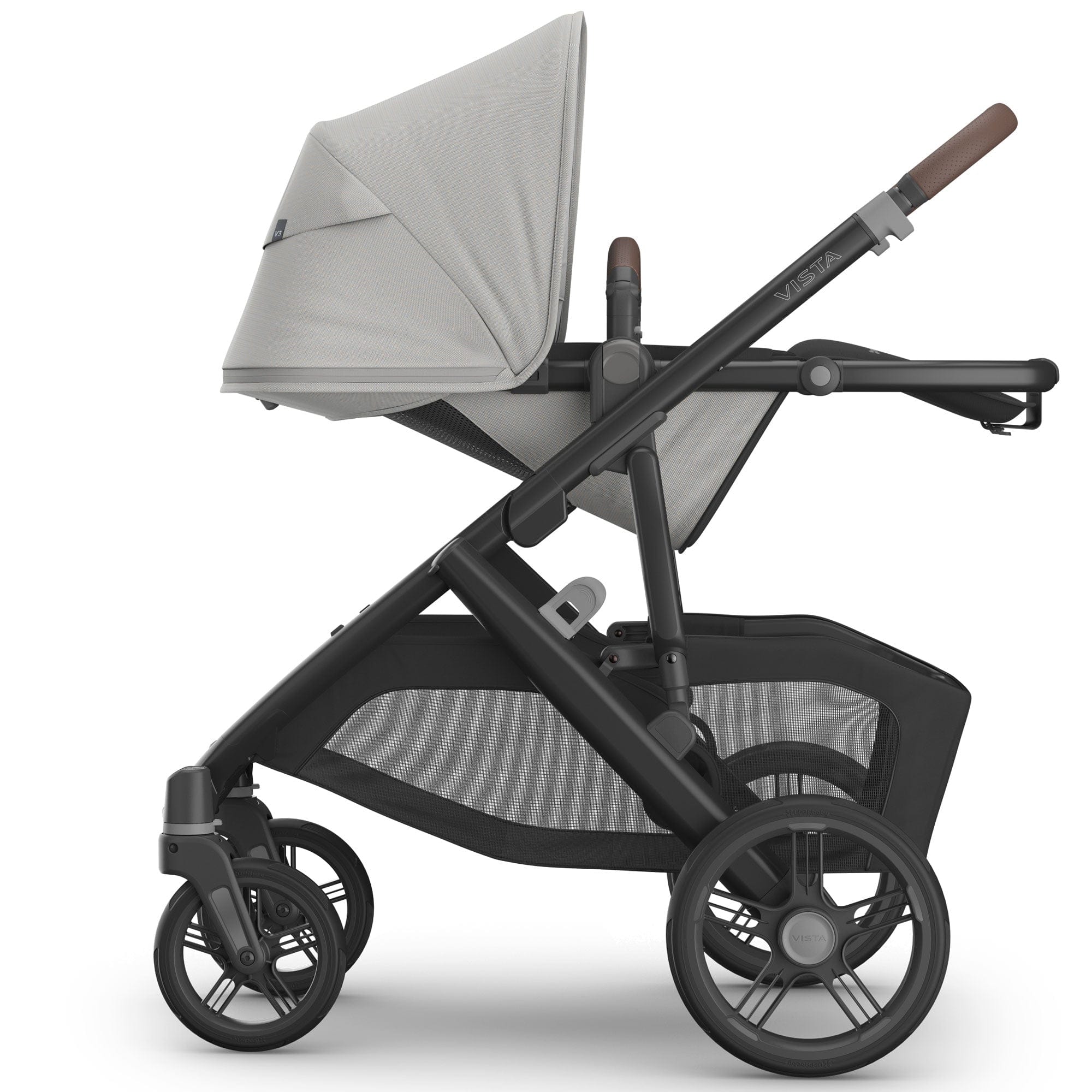 Uppababy Travel Systems Uppababy Vista V3 Cybex Travel System - Savannah
