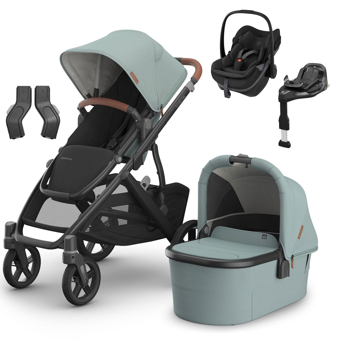 Uppababy travel systems Uppababy Vista V3 Maxi-Cosi Travel System - Dillan