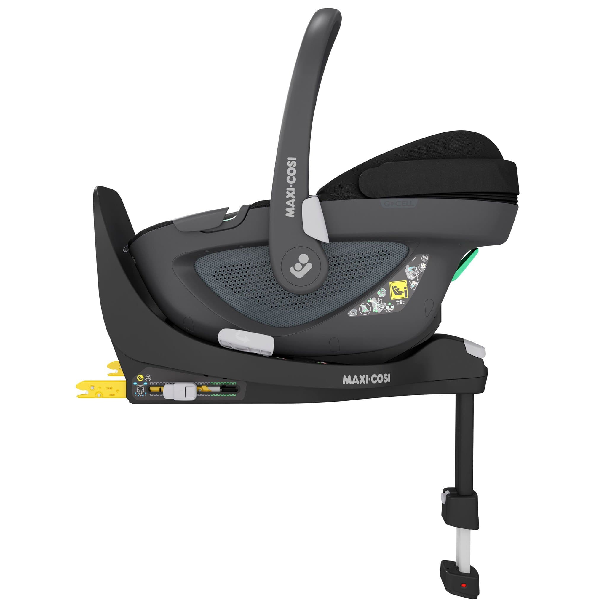 Uppababy Travel Systems Uppababy Vista V3 Maxi-Cosi Travel System - Kenzi