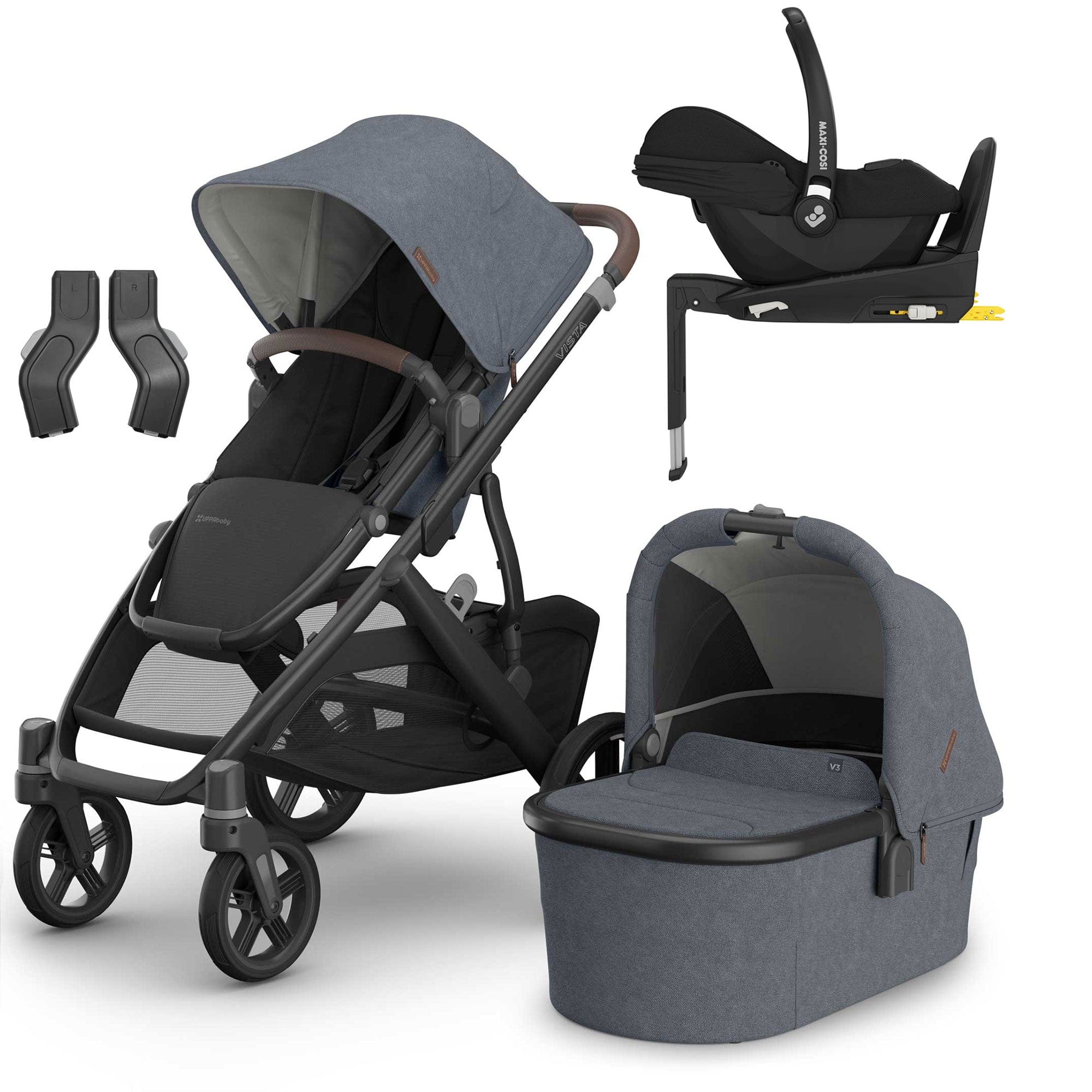 Uppababy travel systems Uppababy Vista V3 Maxi-Cosi Travel System - Julian 20041-JUL