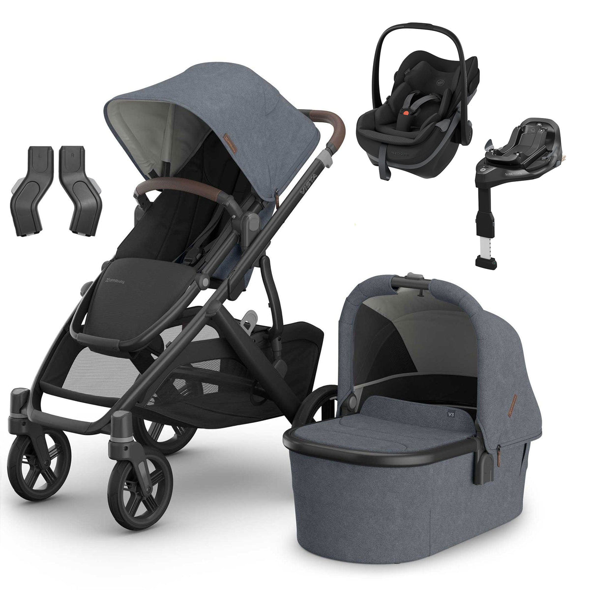 Uppababy travel systems Uppababy Vista V3 Maxi-Cosi Travel System - Julian 20041-Jul-3