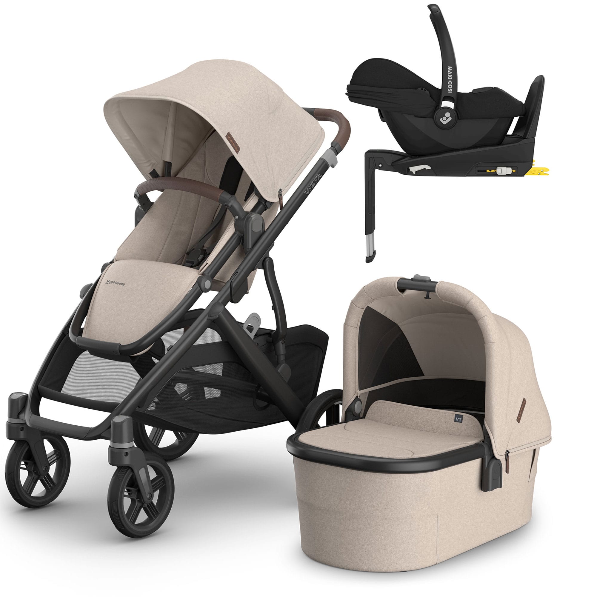 Uppababy travel systems Uppababy Vista V3 Maxi-Cosi Travel System - Ada 22919-ADA
