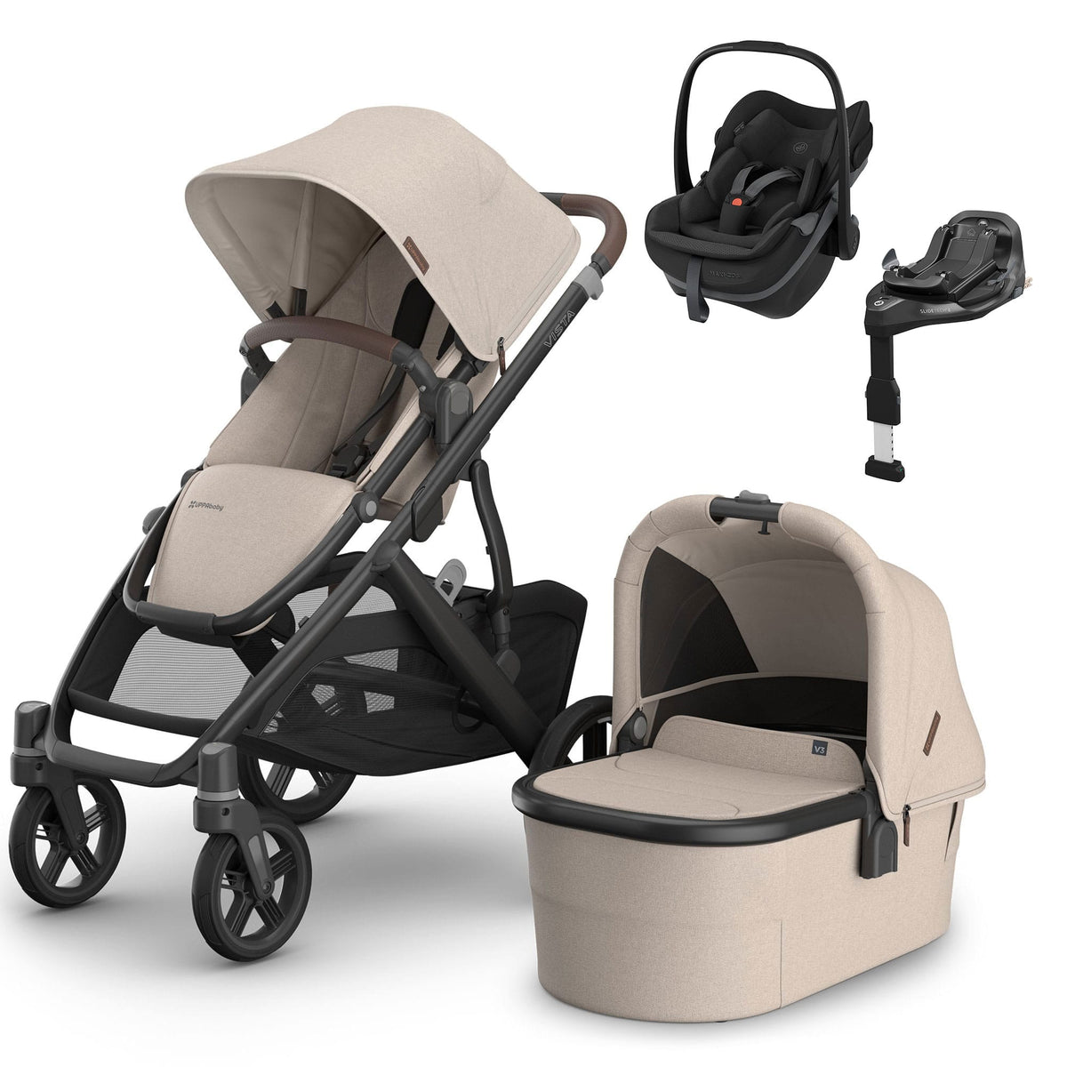 Uppababy travel systems Uppababy Vista V3 Maxi-Cosi Travel System - Ada 23645-ADA-3