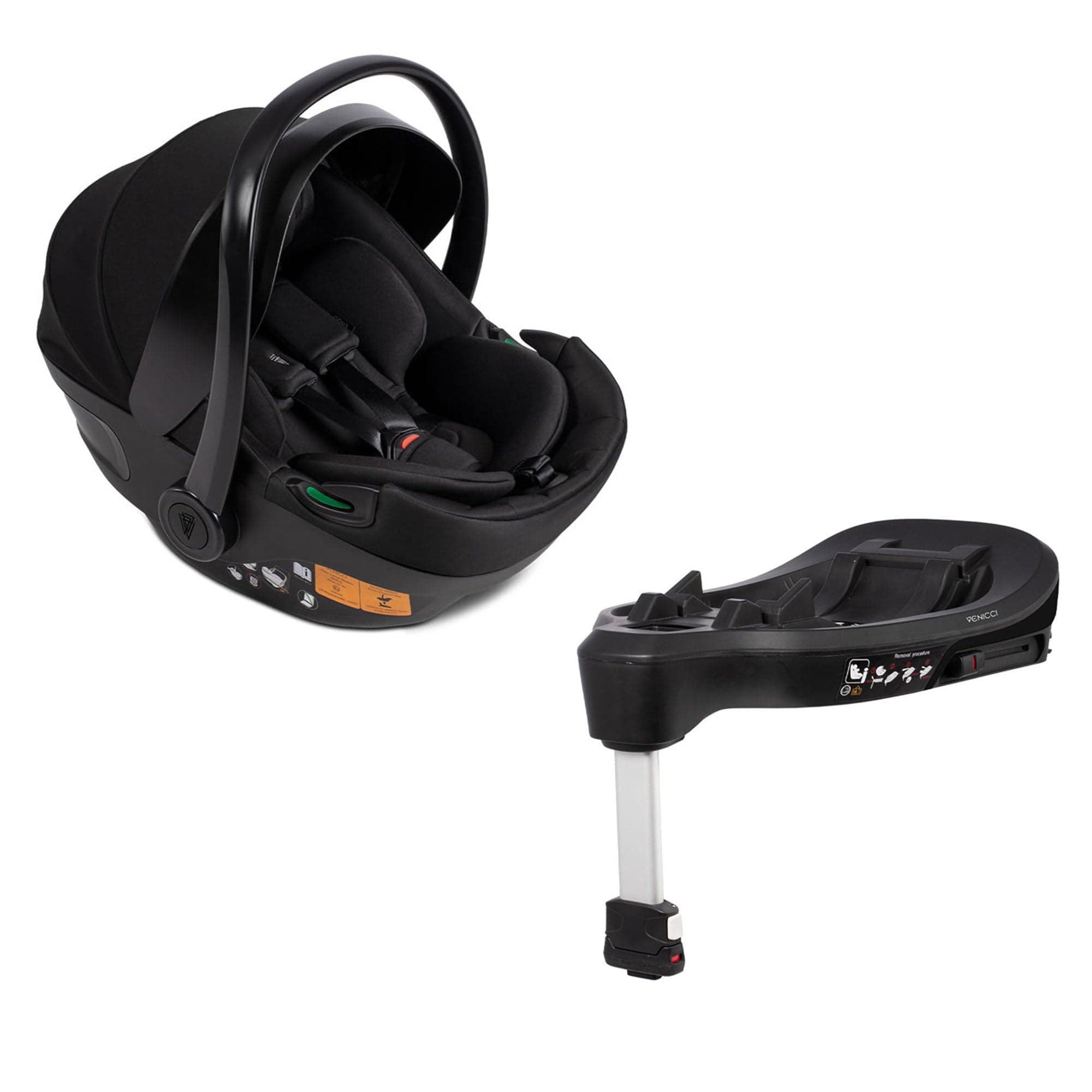 Venicci baby car seats Venicci Engo Car Seat & Isofix Base - Black ENGO10C
