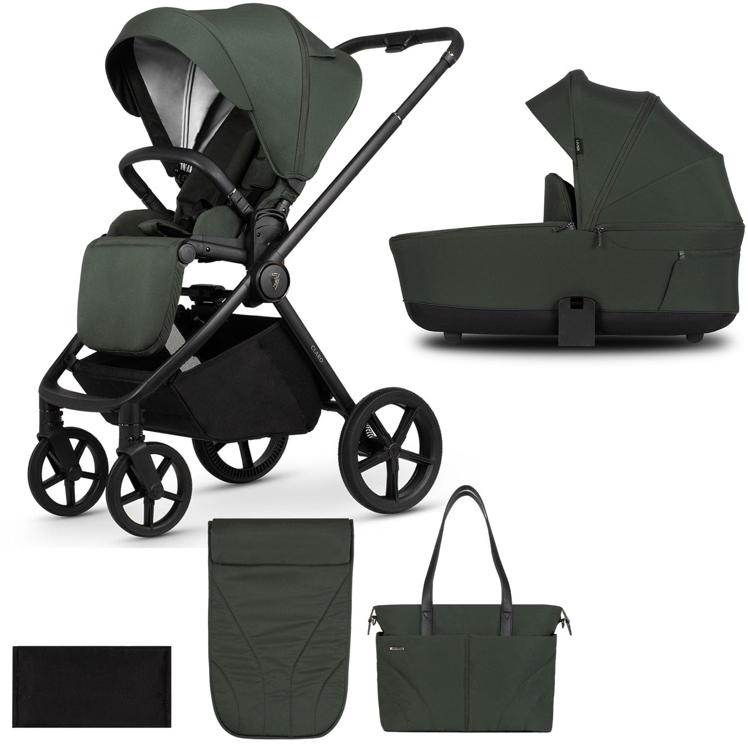Venicci baby prams Venicci Claro 2 in 1 Pram - Forest 2000910213