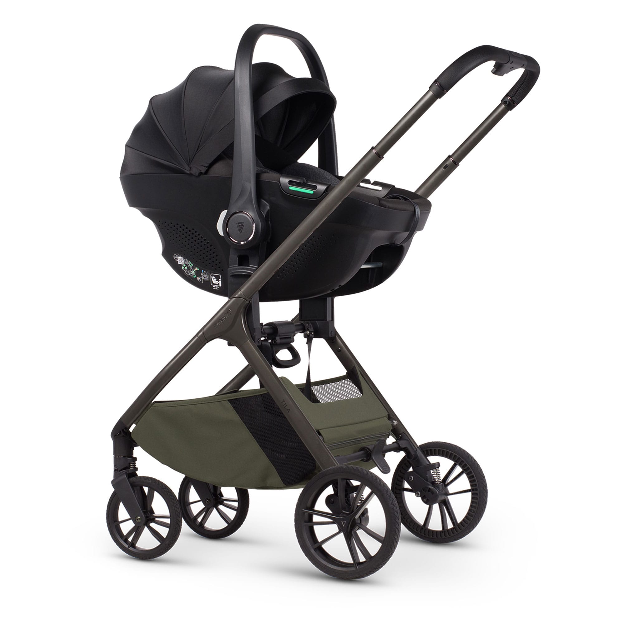 Venicci baby prams Venicci Tila Comfort Bundle - Olive