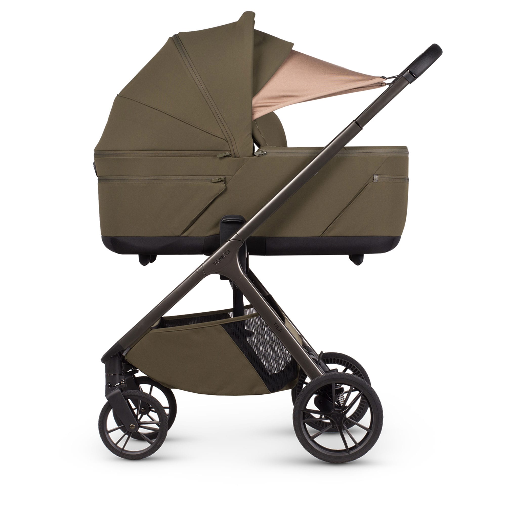 Venicci baby prams Venicci Tila Essential Bundle - Olive