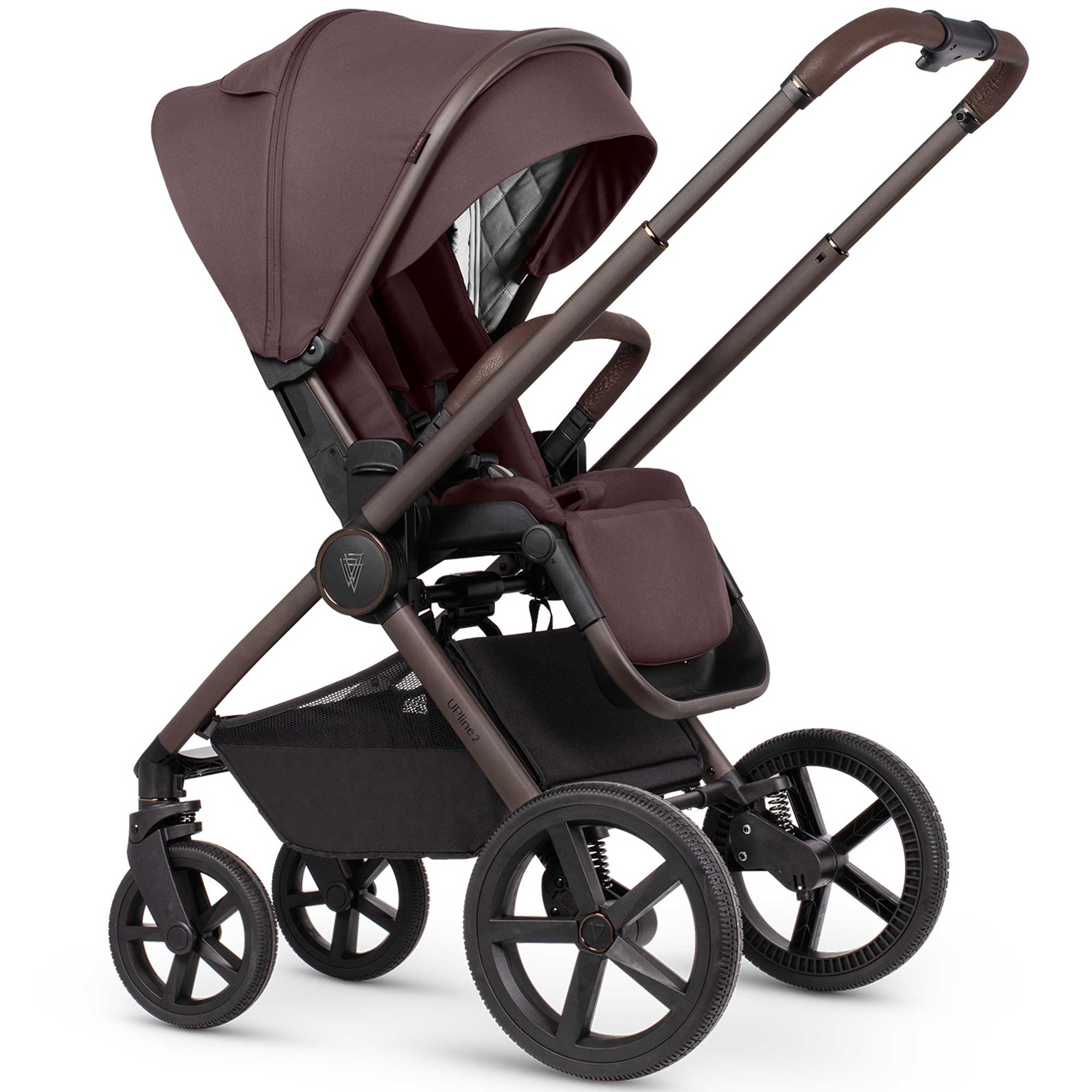 Venicci baby prams Venicci Tinum Upline 2 Special Edition 2 in 1 Bundle - Burgundy 2001010218