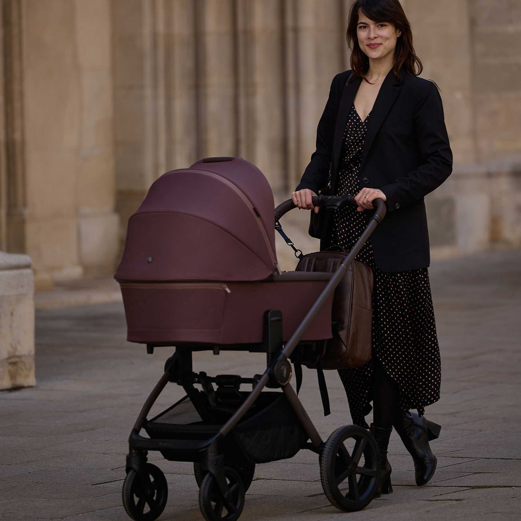 Venicci baby prams Venicci Tinum Upline 2 Special Edition 2 in 1 Bundle - Burgundy 2001010218