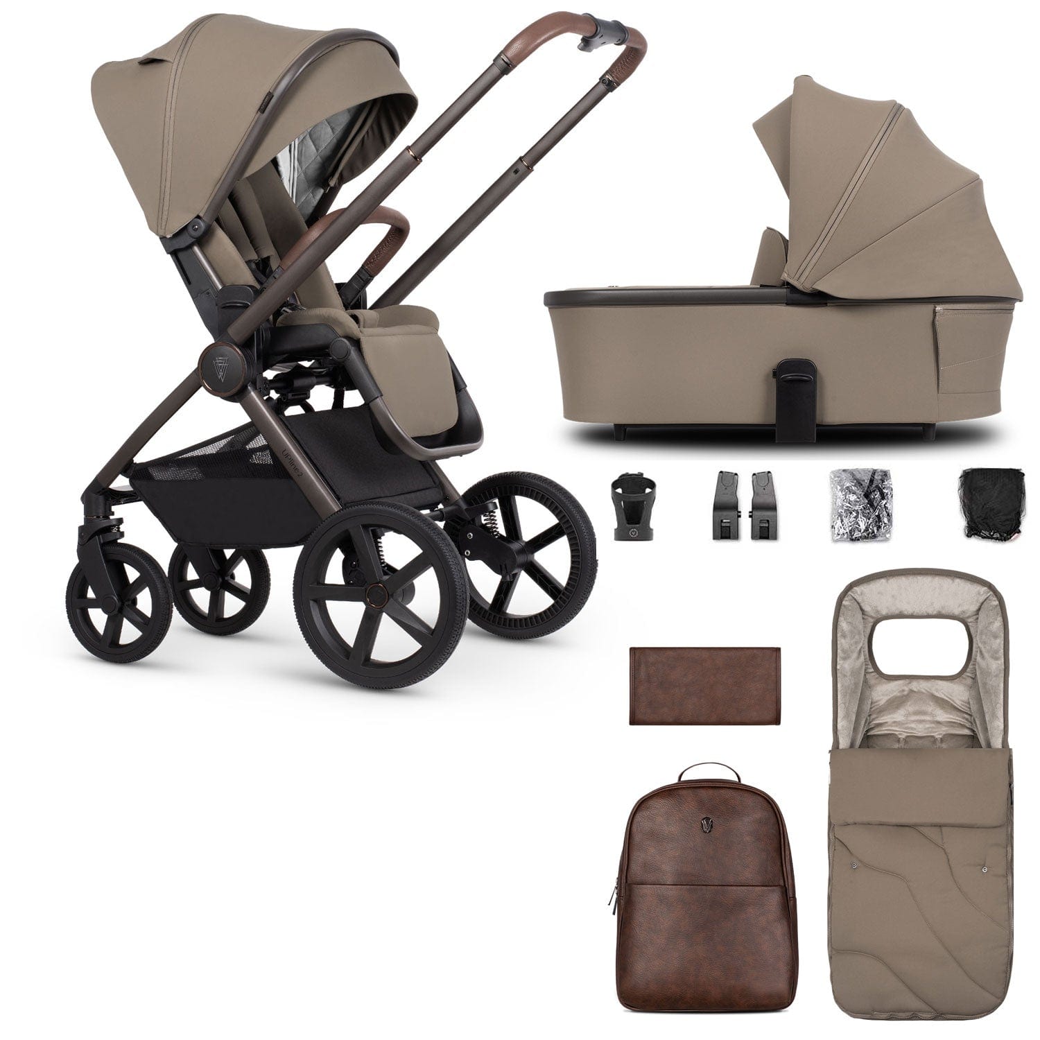 Venicci baby prams Venicci Tinum Upline 2 Special Edition 2 in 1 Bundle - Powder 2001010214