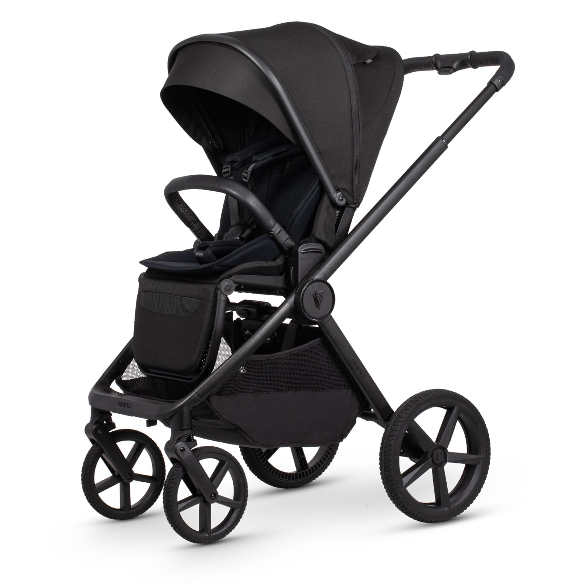 Venicci baby prams Venicci Tinum Upline 3 Cybex Luxury Bundle - Onyx