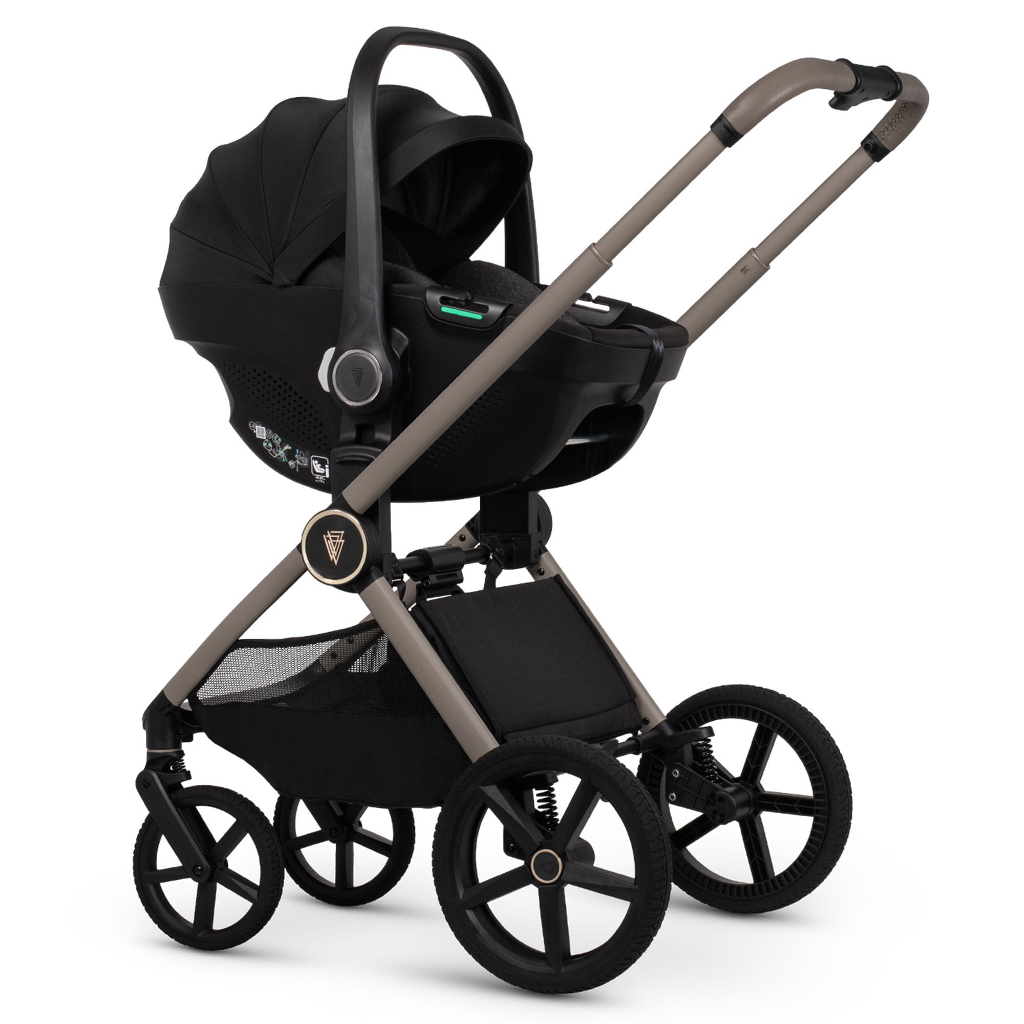 Venicci baby prams Venicci Tinum Upline 3 Luxury Bundle - Pebble