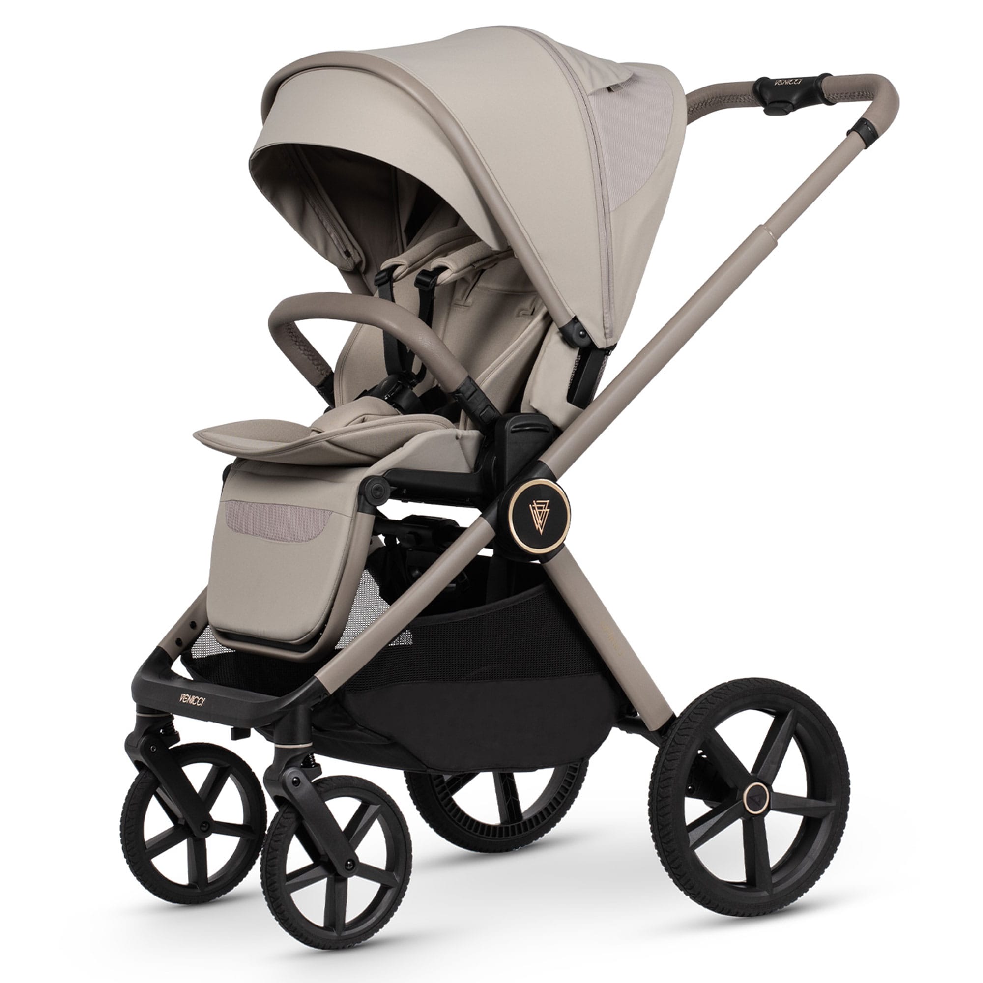 Venicci baby prams Venicci Tinum Upline 3 Ultimate Bundle - Pebble
