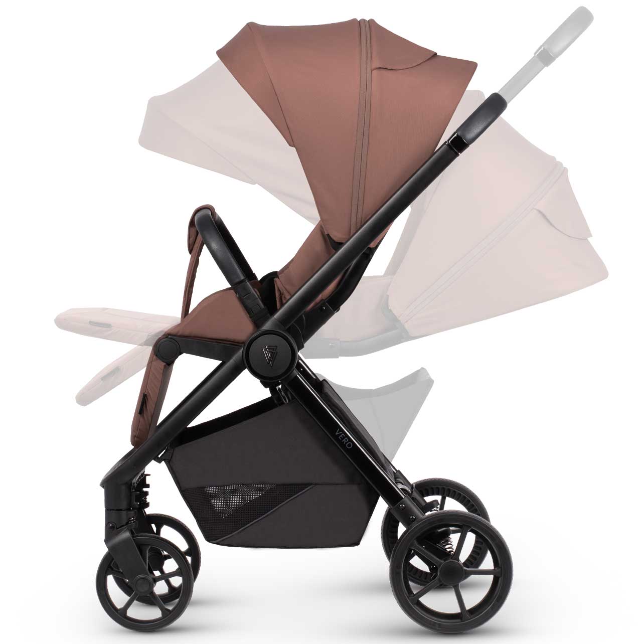 Venicci baby pushchairs Venicci Vero Stroller - Blush 2500800108