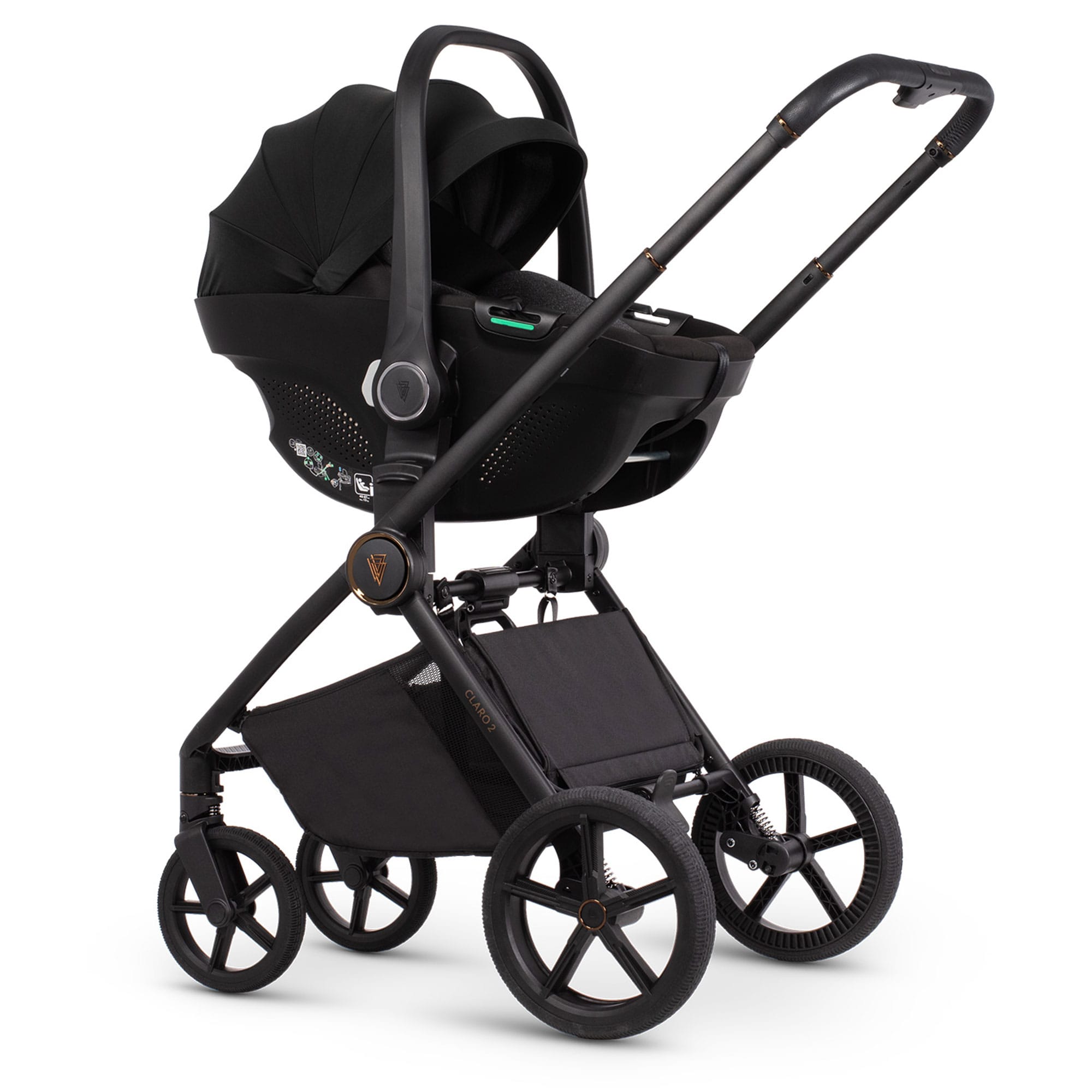 Venicci travel systems Venicci Claro 2 Cybex Luxury Bundle - Noir 22783-NOI