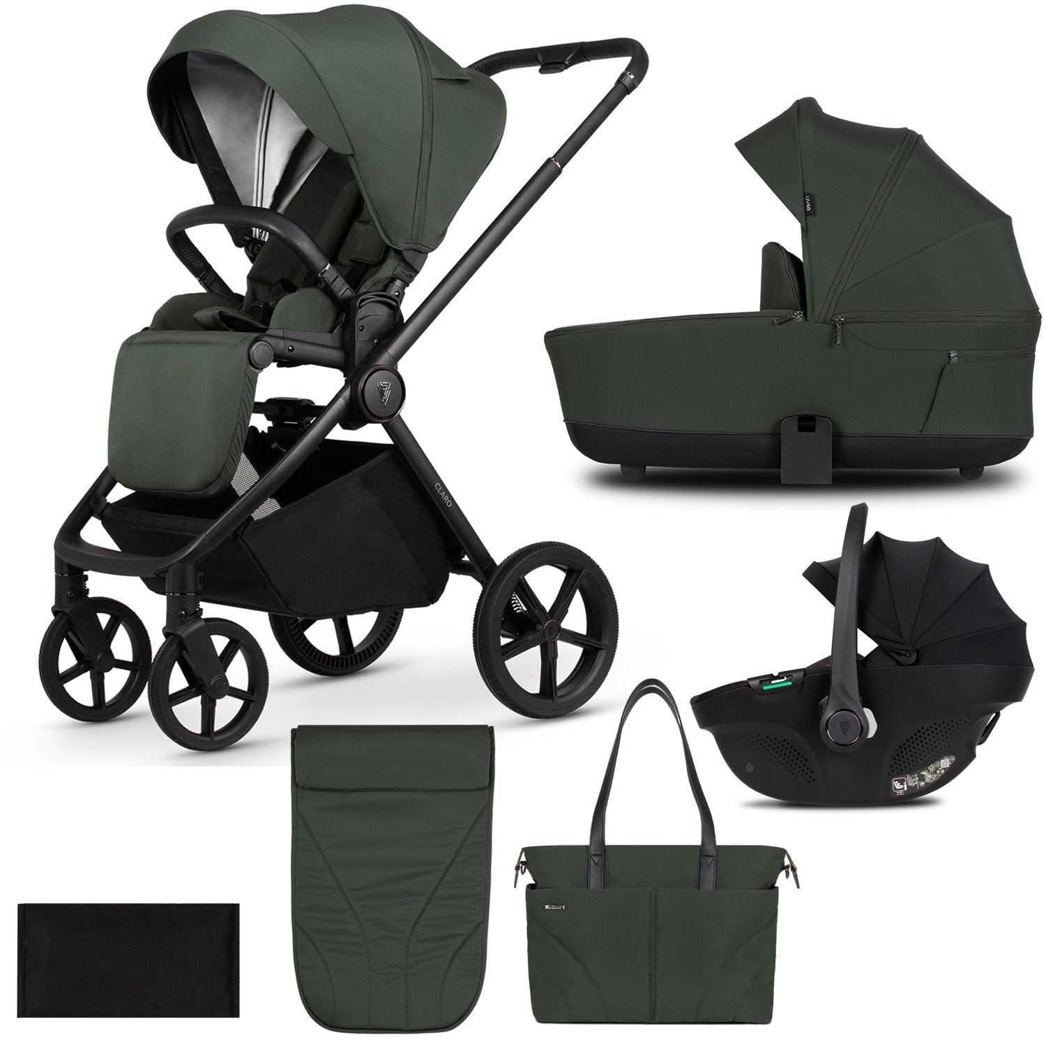 Venicci travel systems Venicci Claro 3 in 1 Travel System - Forest 2000920313