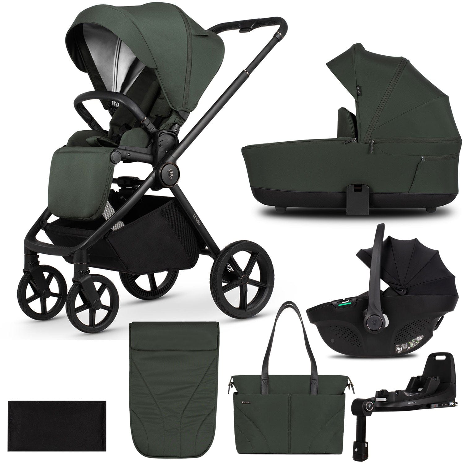 Venicci travel systems Venicci Claro 3 in 1 Travel System - Forest 2000920413