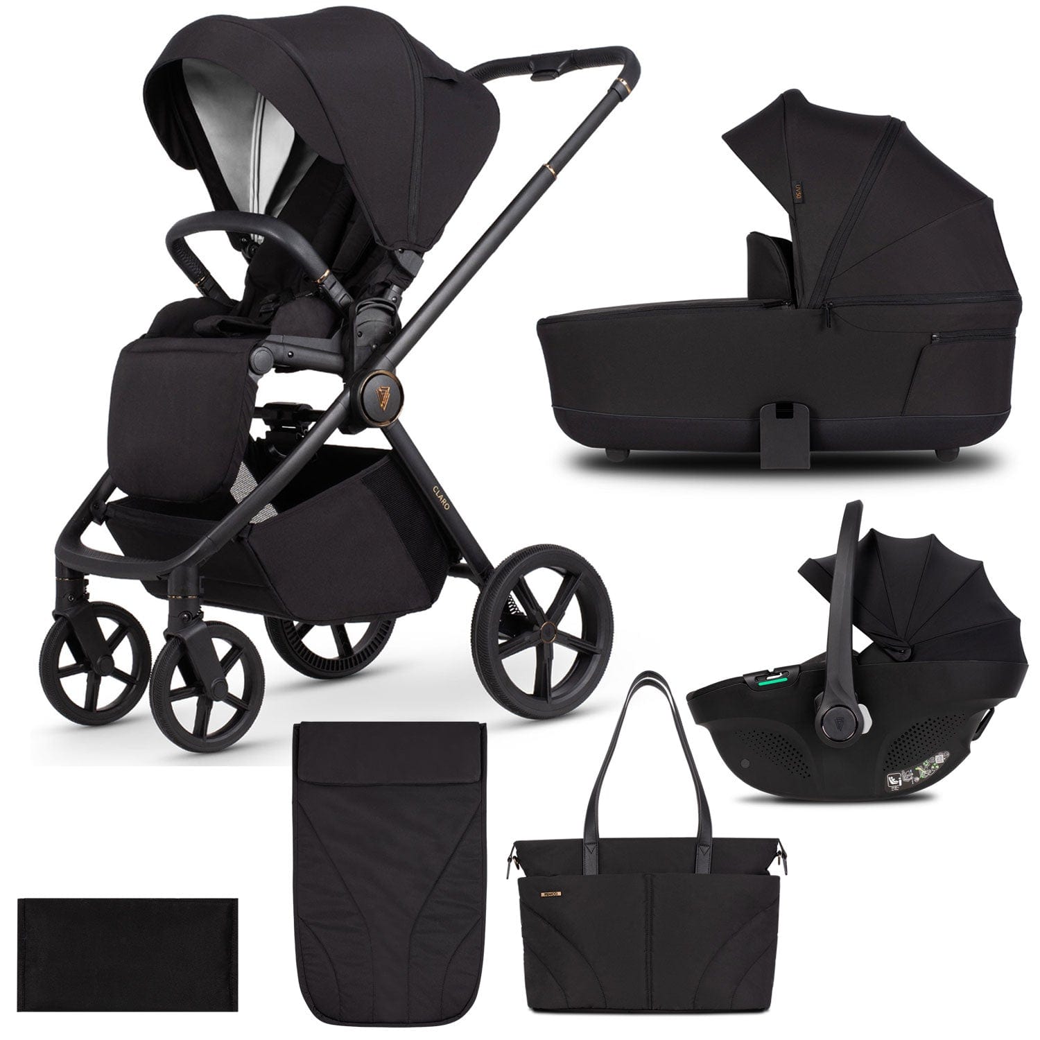 Venicci travel systems Venicci Claro 3 in 1 Travel System - Noir 2000920301