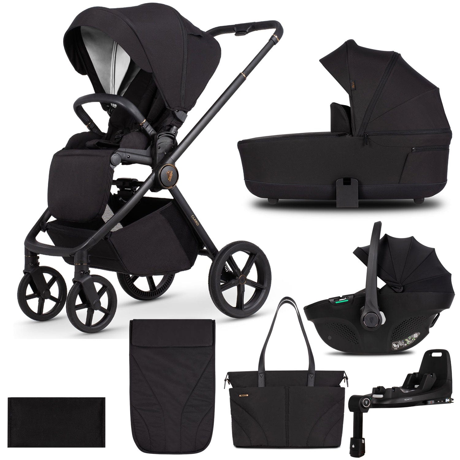 Venicci travel systems Venicci Claro 3 in 1 Travel System - Noir 2000920401