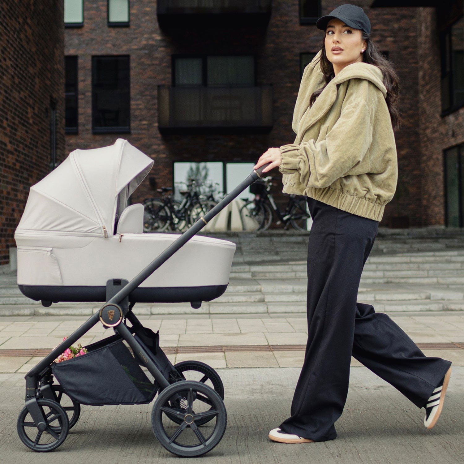 Venicci travel systems Venicci Claro 3 in 1 Travel System - Vanilla