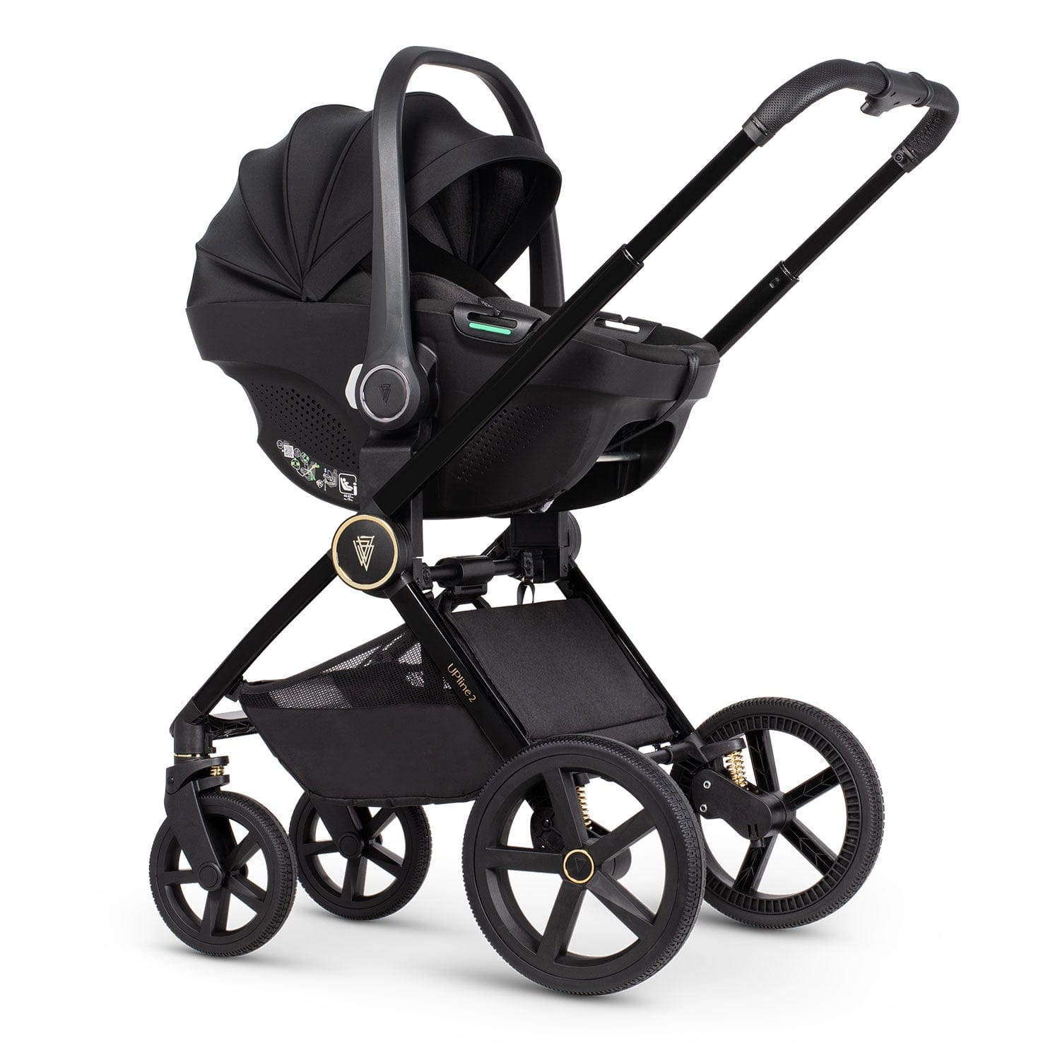 Venicci travel systems Venicci Tinum Upline 2 3 in 1 Travel System - All Black