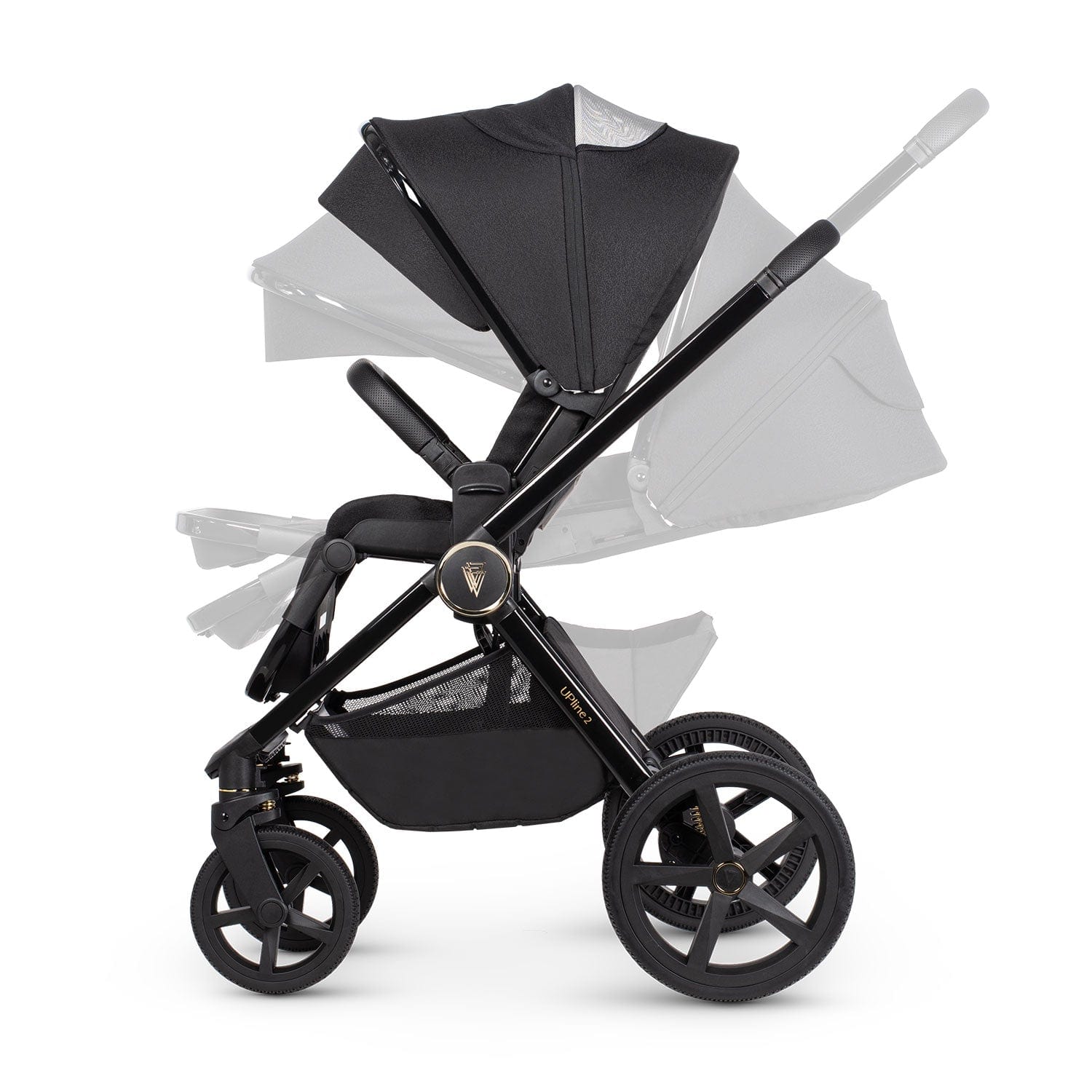 Venicci travel systems Venicci Tinum Upline 2 3 in 1 Travel System - All Black