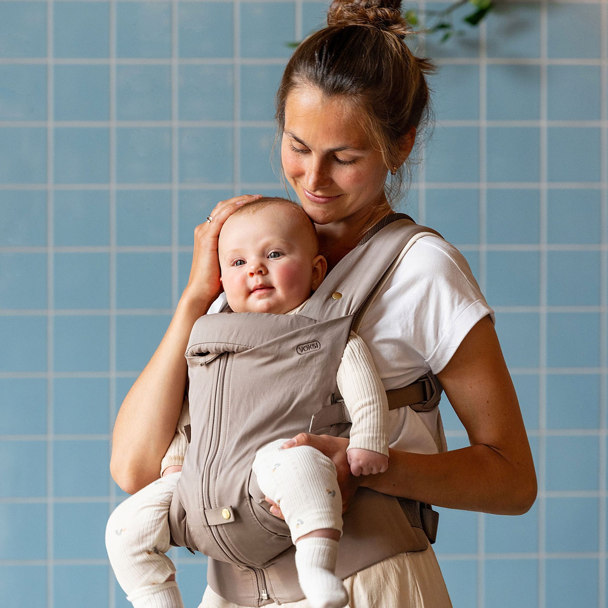 Voksi baby carriers Voksi Huddle Carrier - Clay 11042416-clay
